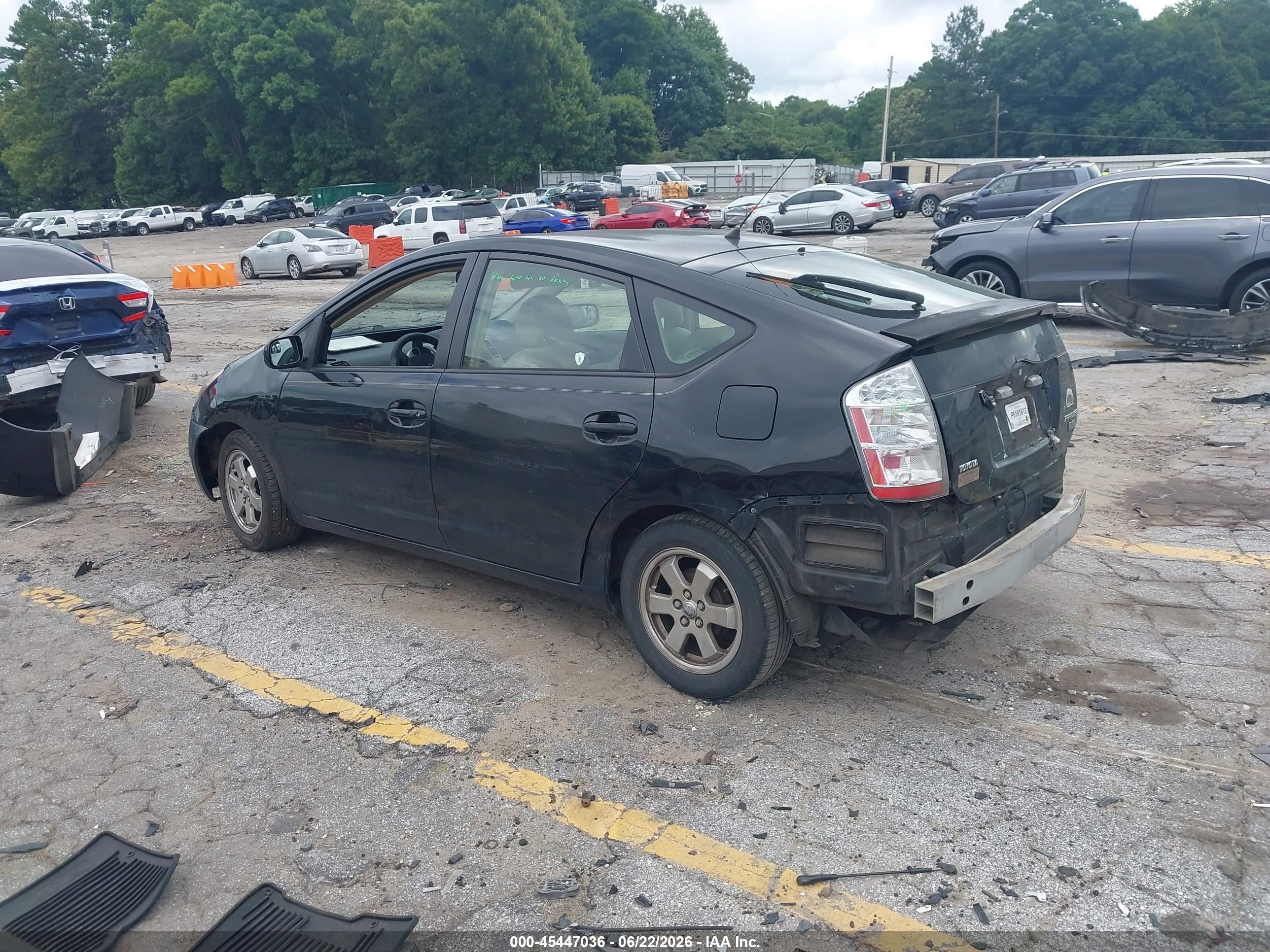 2007 Toyota Prius   Black vin: JTDKB20U973286523