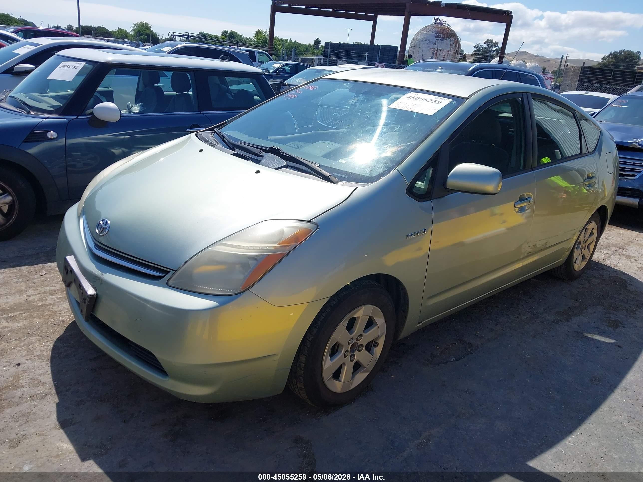 2007 Toyota Prius   Green vin: JTDKB20U973295612
