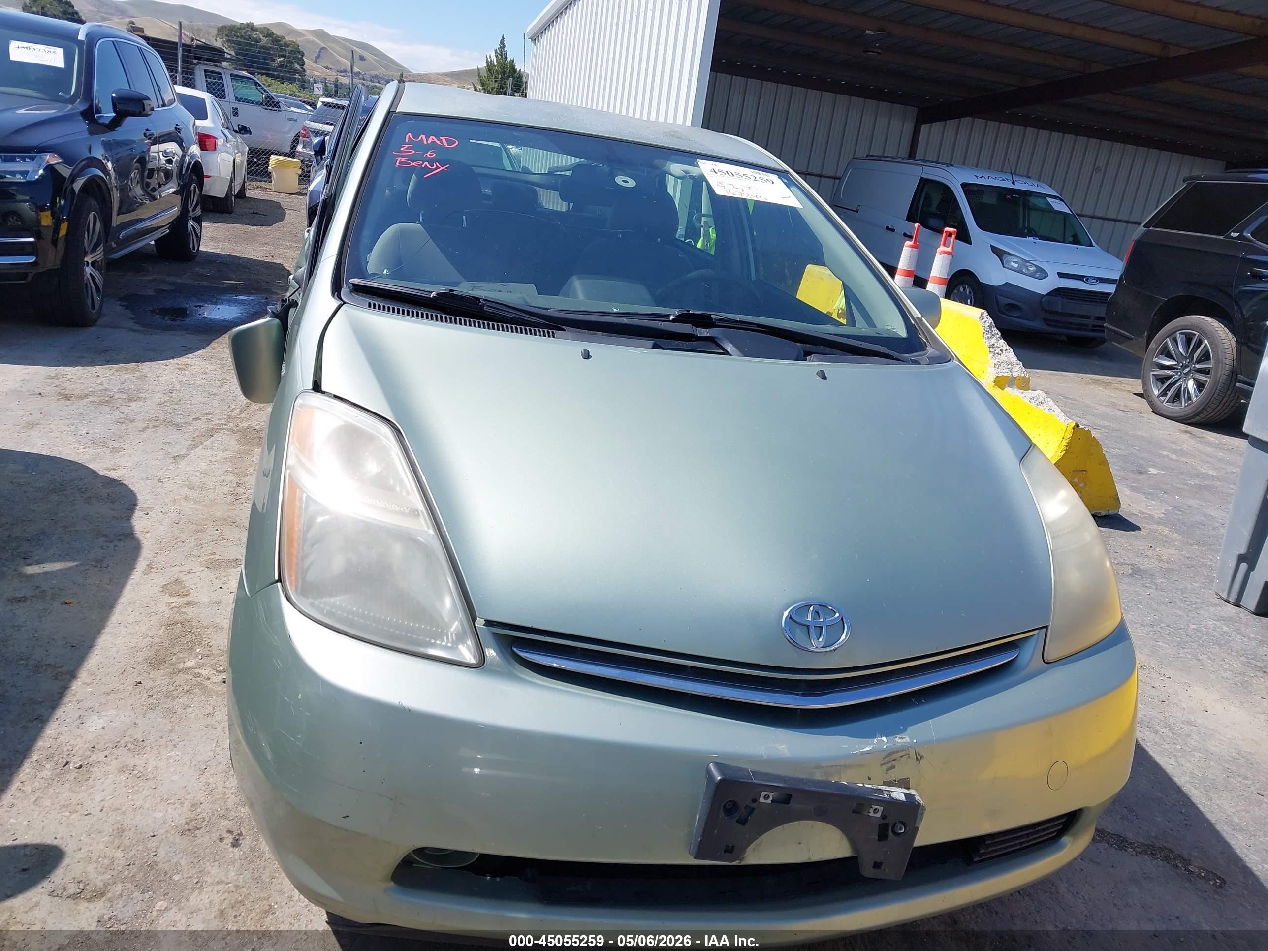 2007 Toyota Prius   Green vin: JTDKB20U973295612