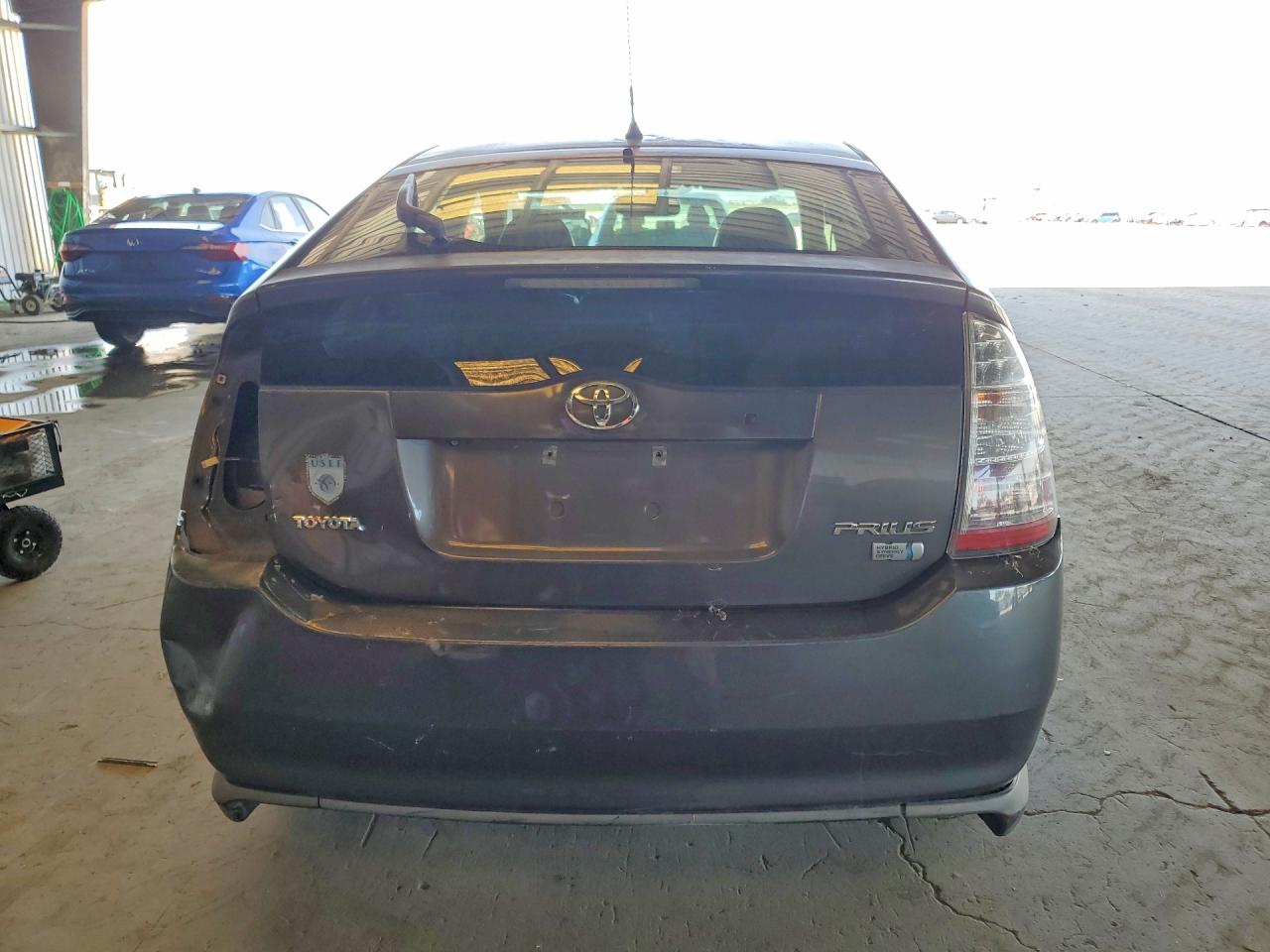 2007 Toyota Prius Base Gray vin: JTDKB20U973296100