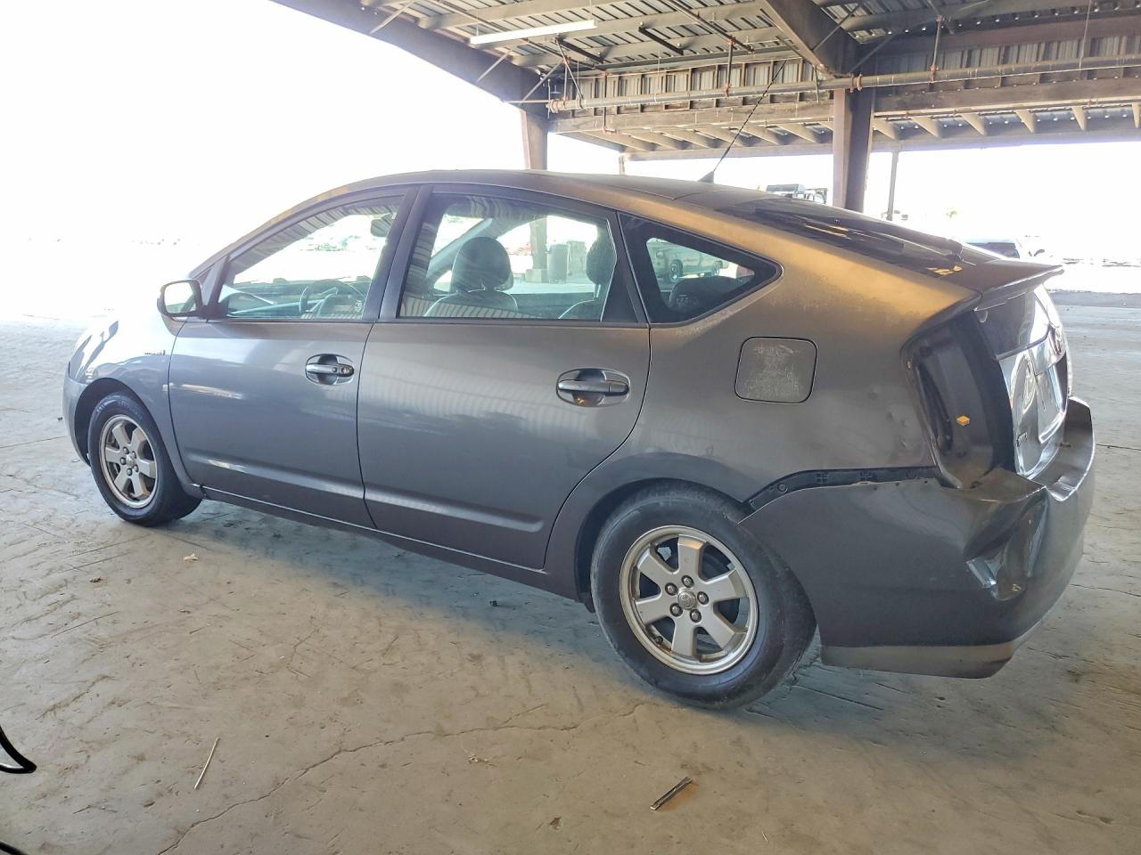 2007 Toyota Prius Base Gray vin: JTDKB20U973296100