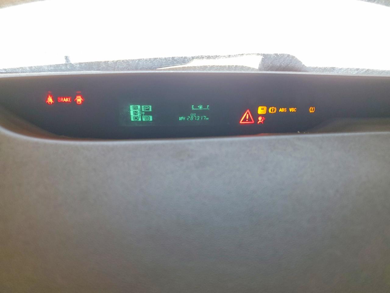 2007 Toyota Prius Base Gray vin: JTDKB20U973296100