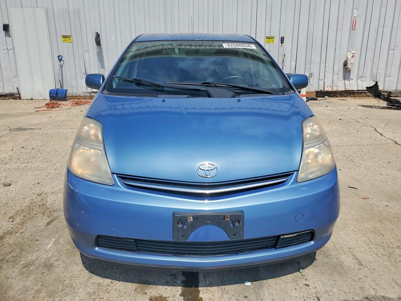 2007 Toyota Prius Base Blue vin: JTDKB20U977552485