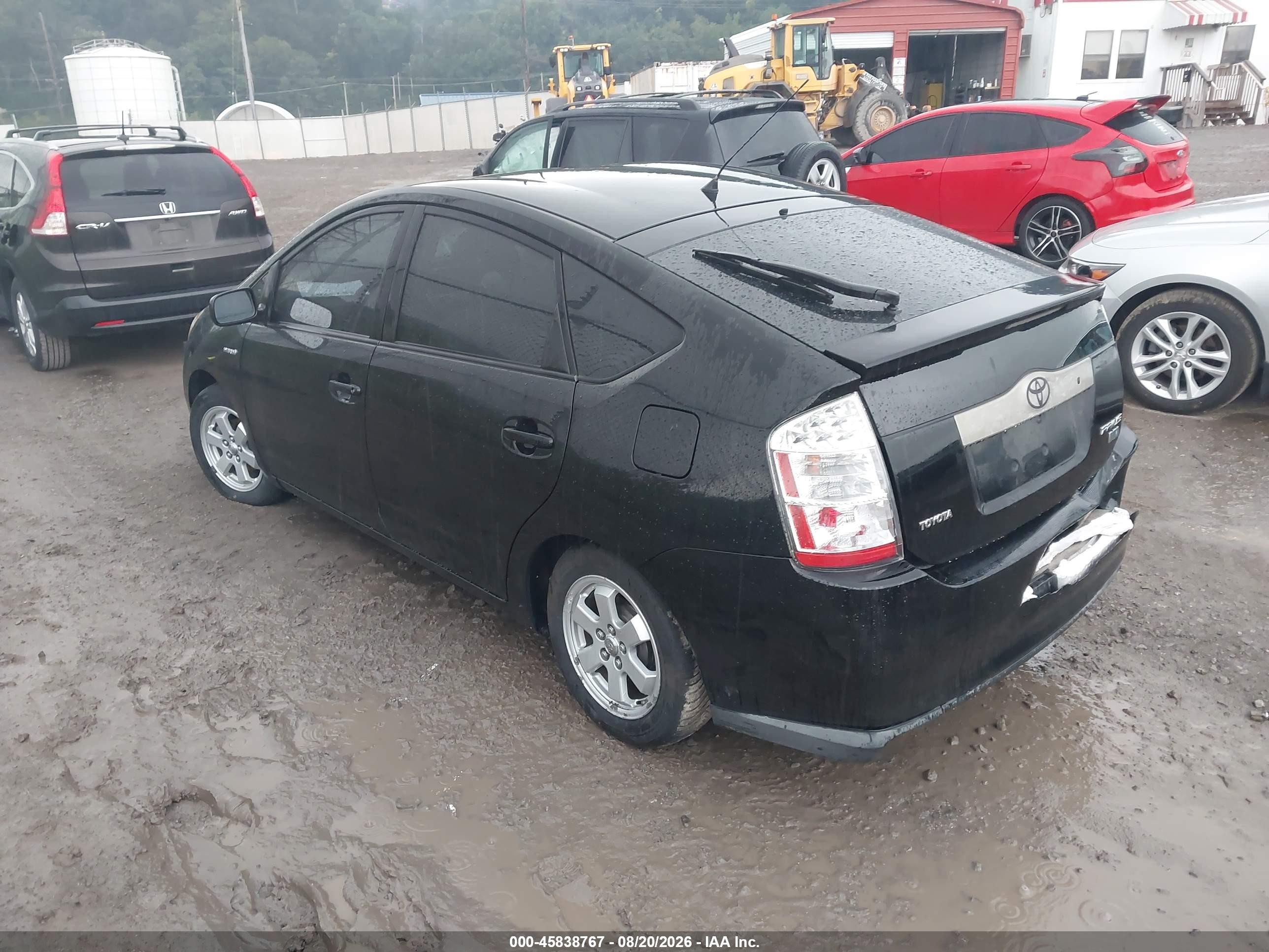 2007 Toyota Prius   Black vin: JTDKB20U977558092