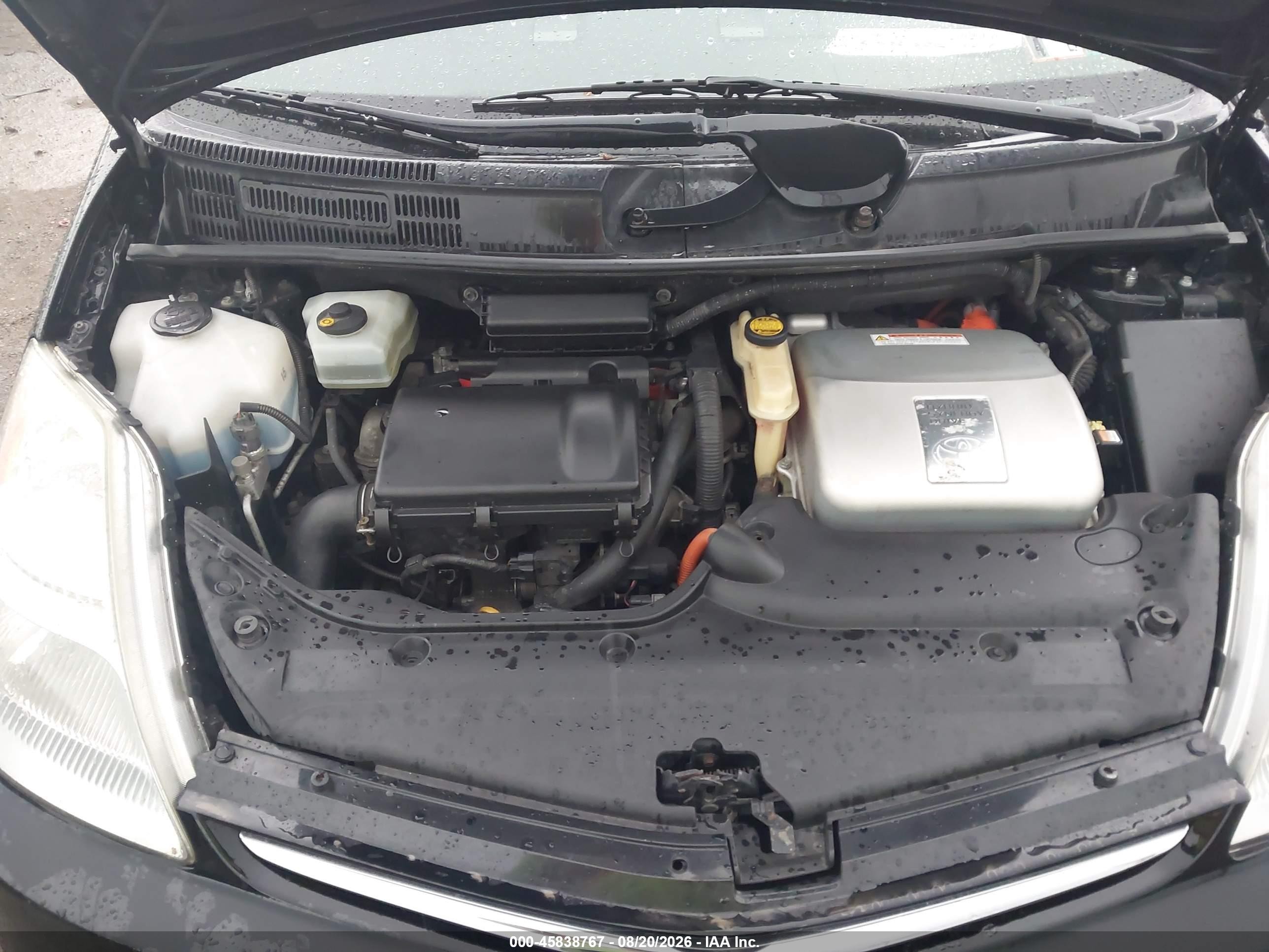 2007 Toyota Prius   Black vin: JTDKB20U977558092