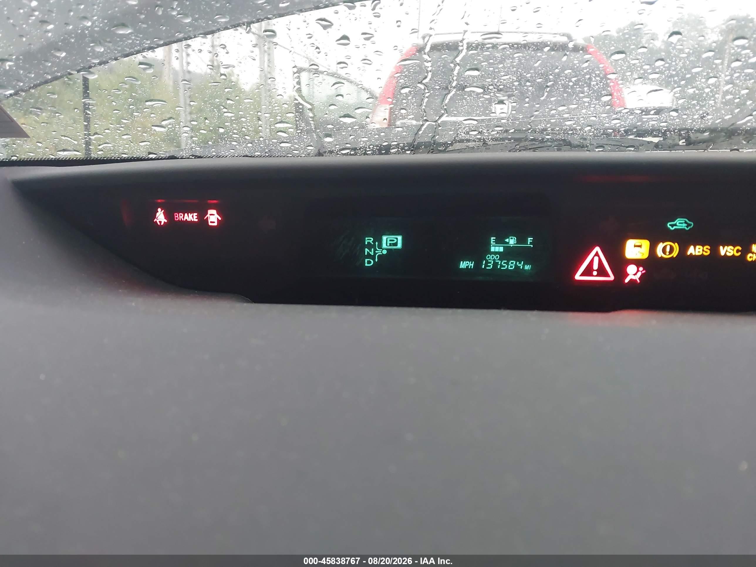 2007 Toyota Prius   Black vin: JTDKB20U977558092