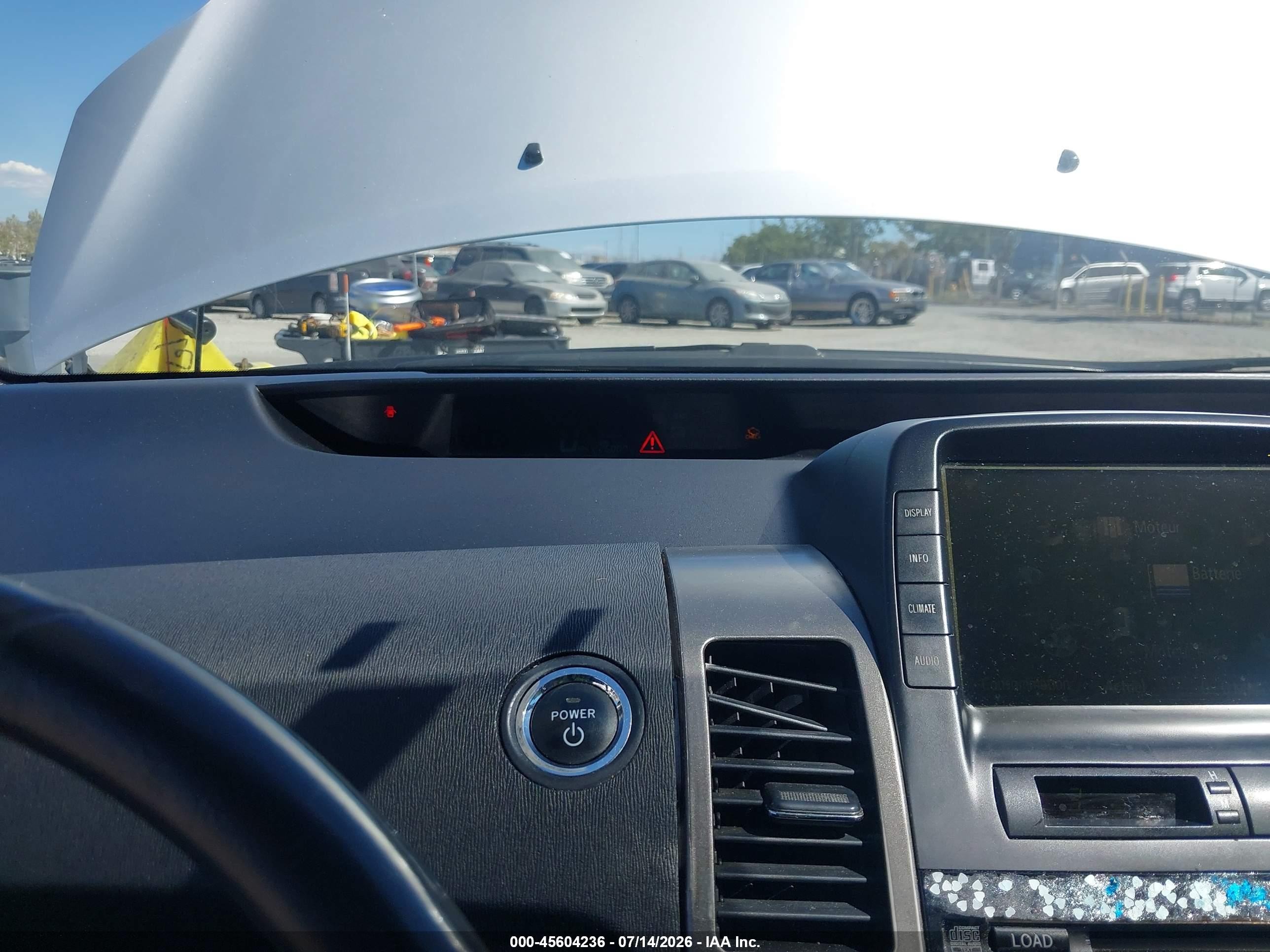 2007 Toyota Prius   Silver vin: JTDKB20U977558562