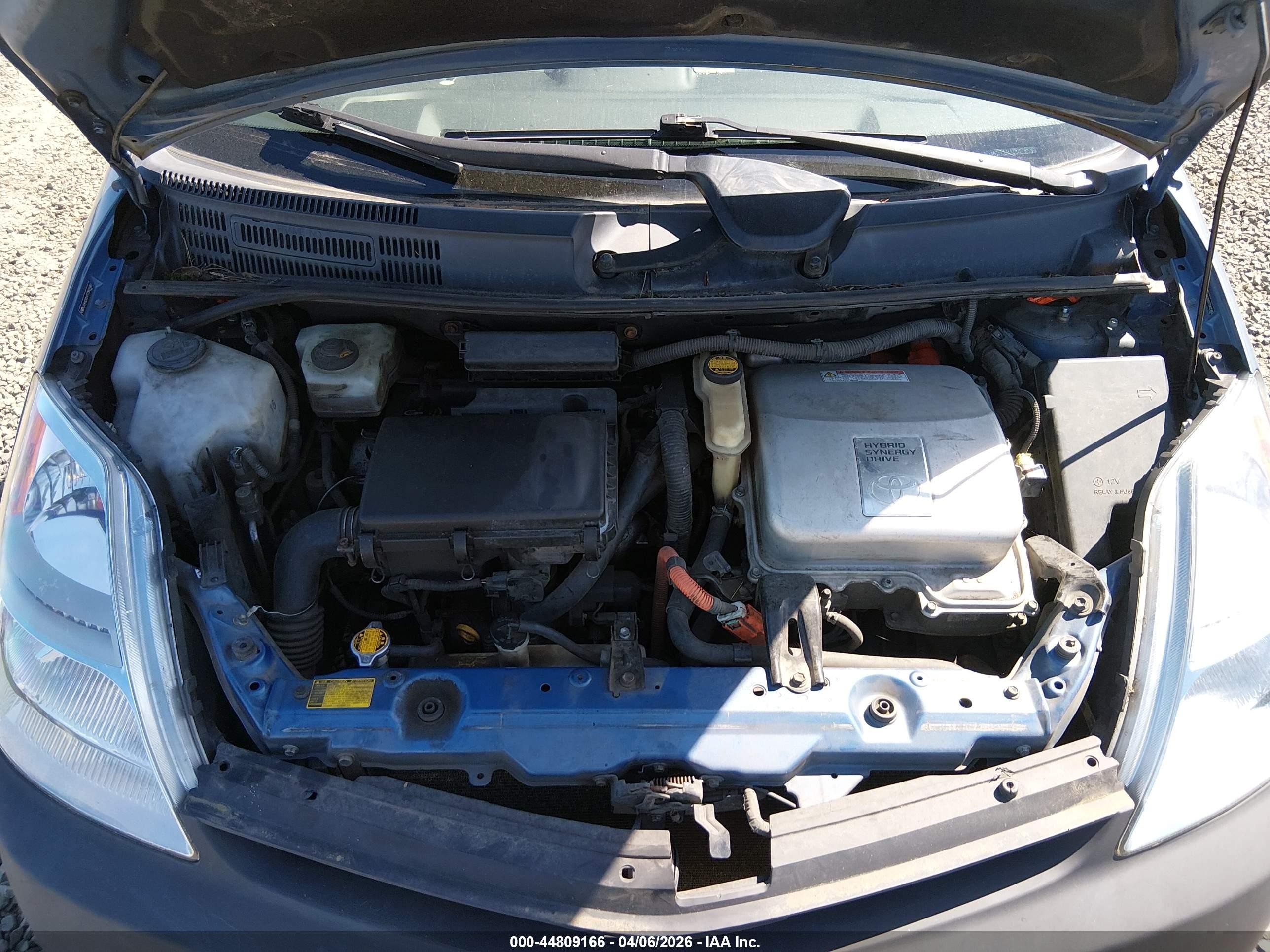 2007 Toyota Prius   Синий vin: JTDKB20U977562580
