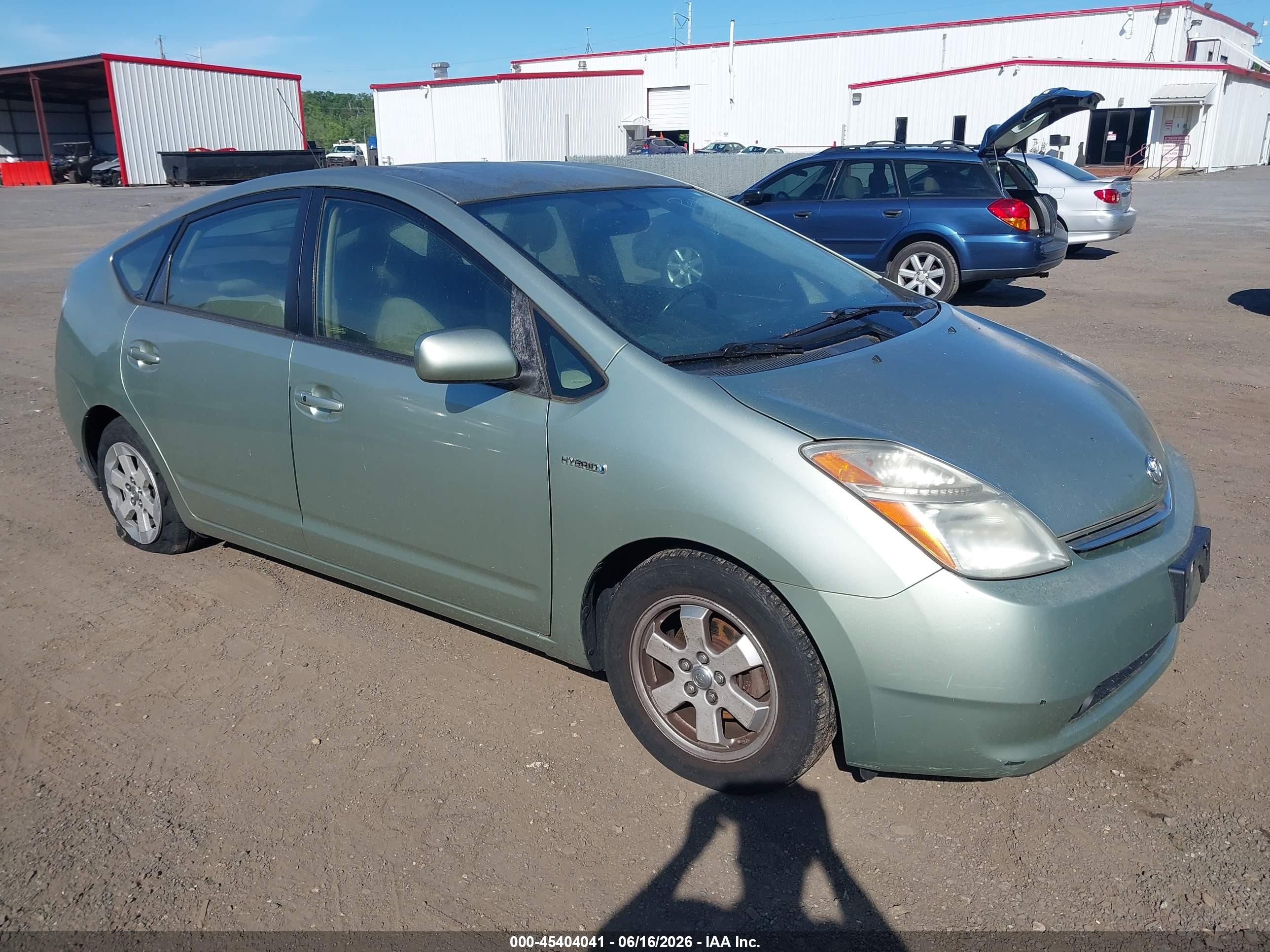 2007 Toyota Prius   Green vin: JTDKB20U977569769