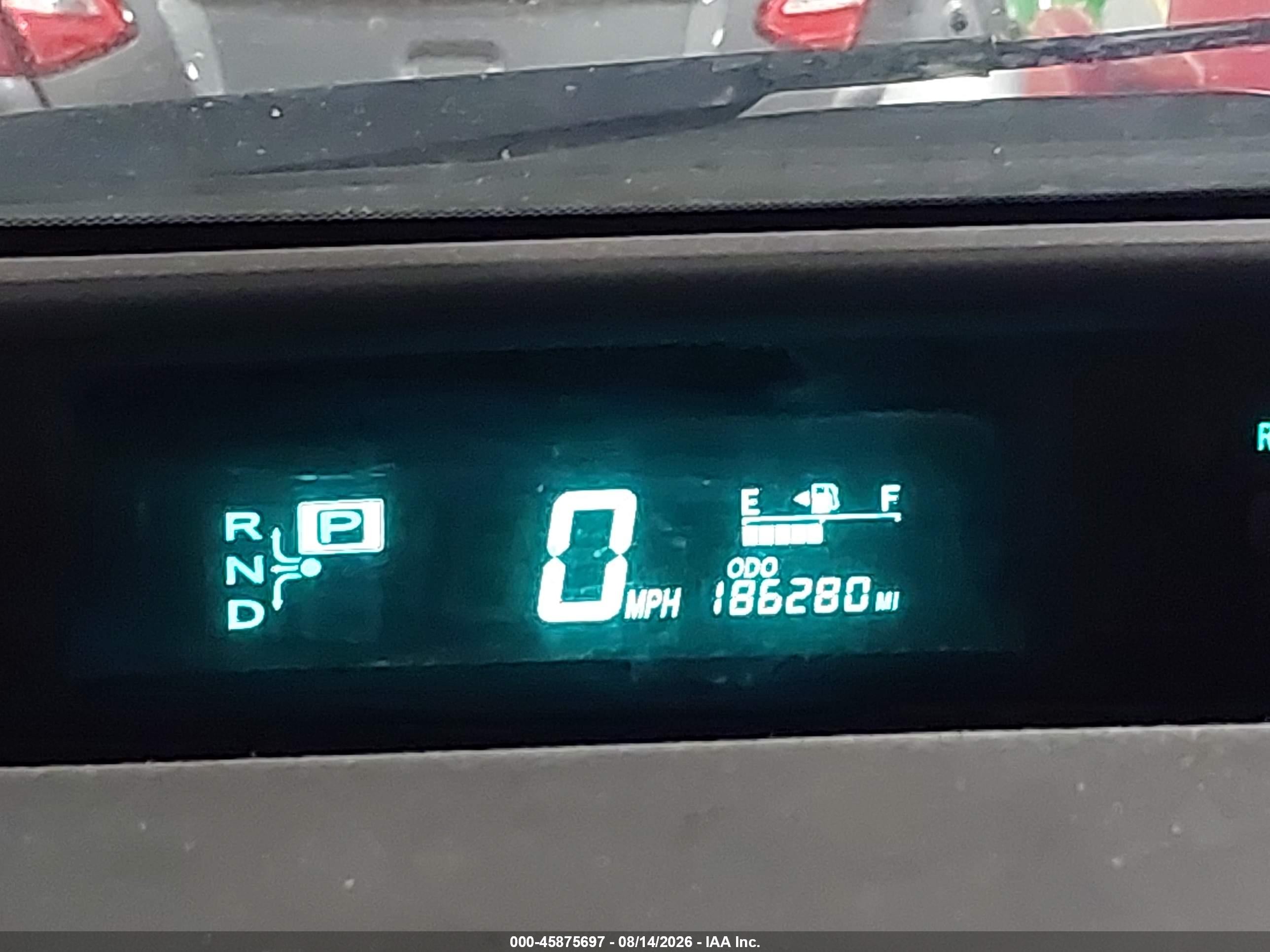 2007 Toyota Prius Touring Red vin: JTDKB20U977573224