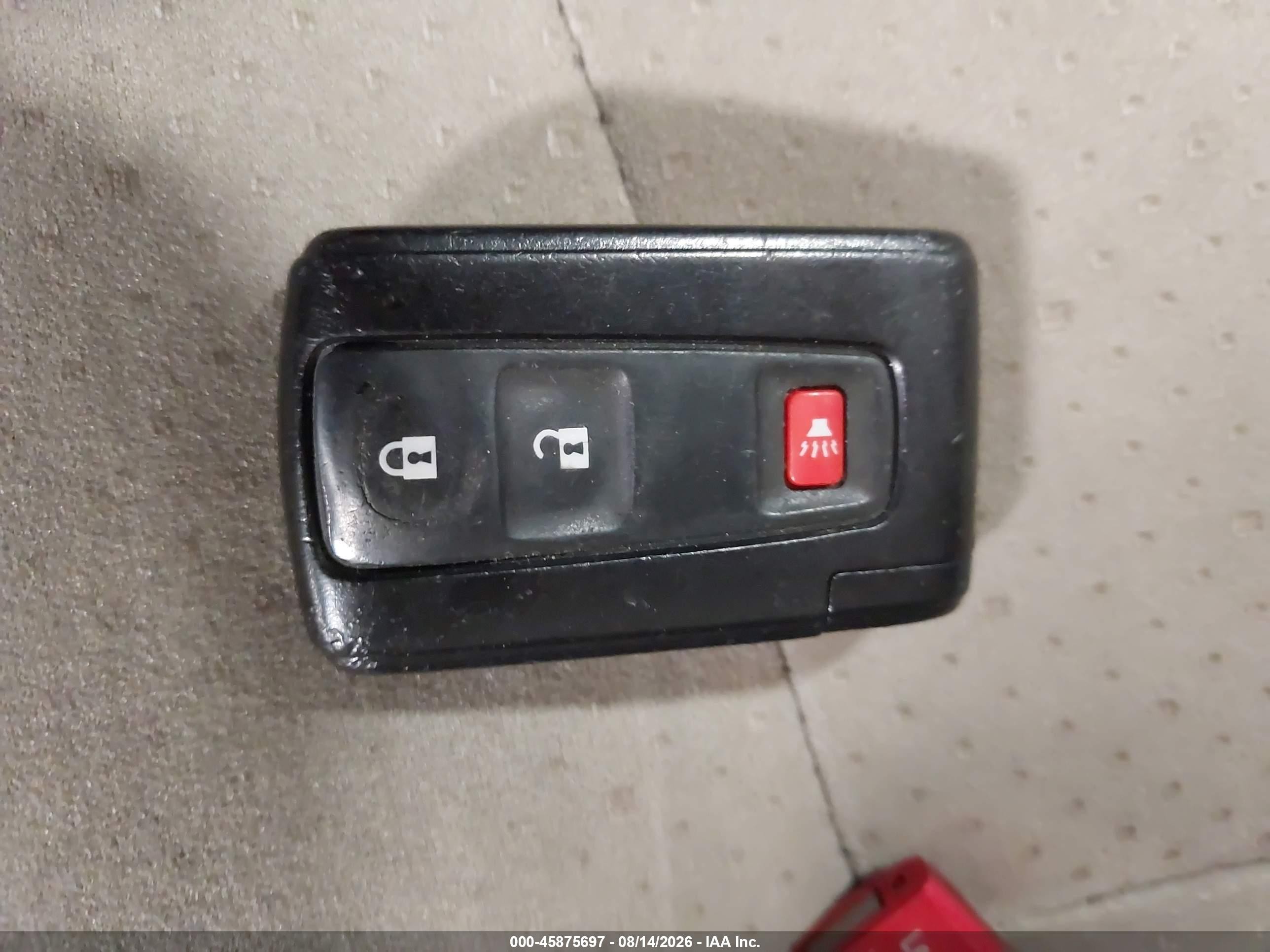 2007 Toyota Prius Touring Red vin: JTDKB20U977573224