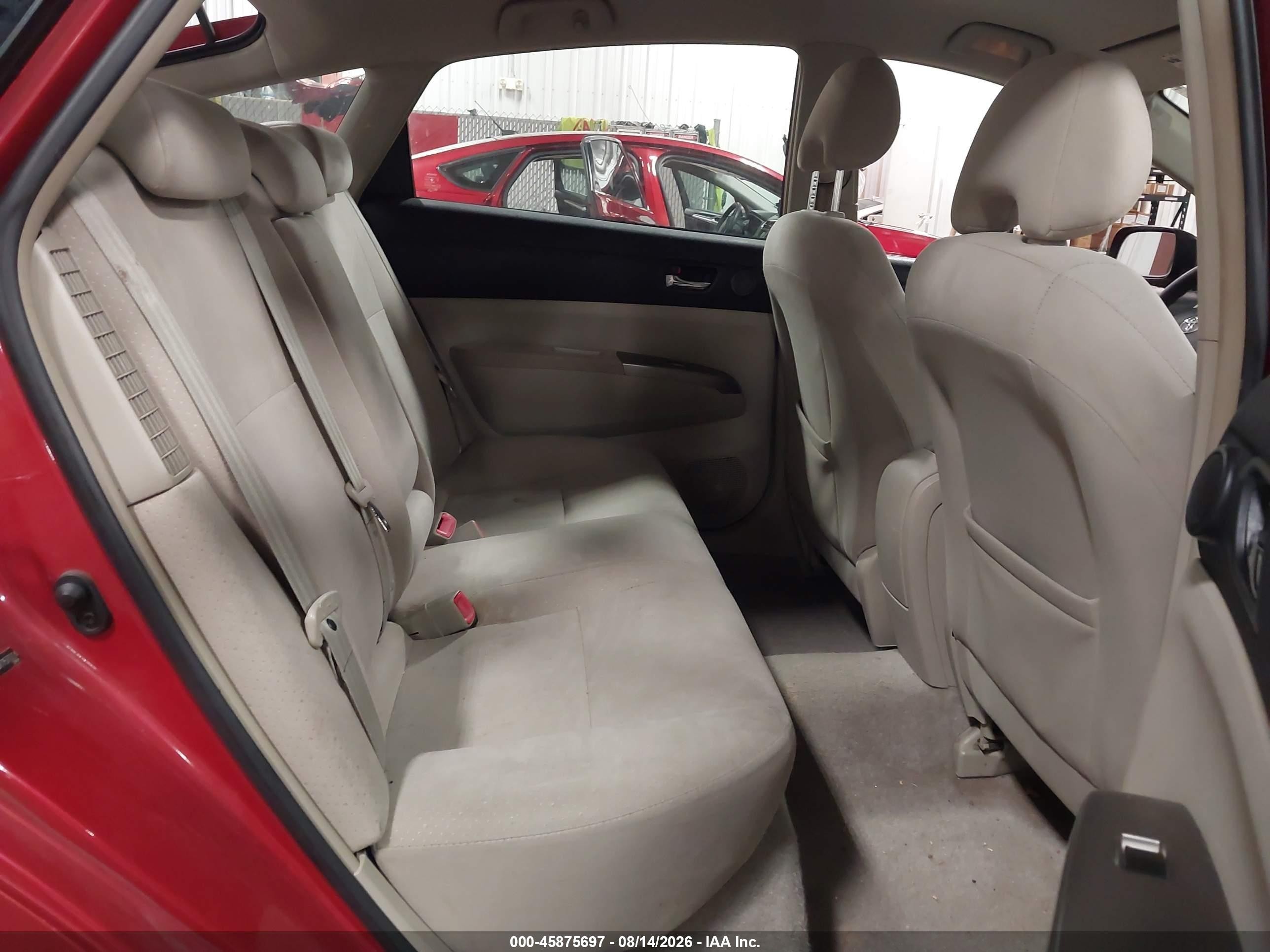 2007 Toyota Prius Touring Red vin: JTDKB20U977573224