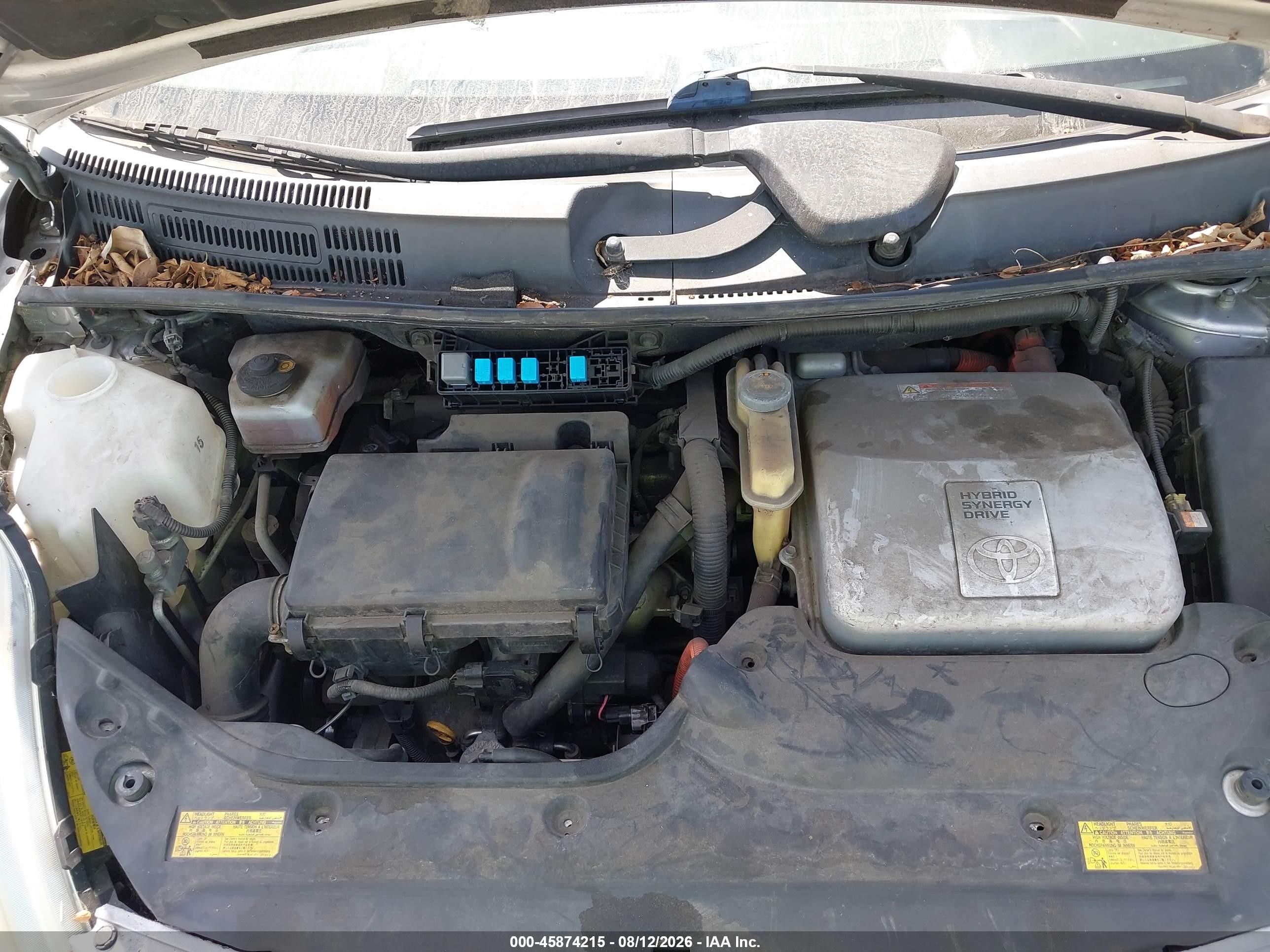 2007 Toyota Prius   Silver vin: JTDKB20U977574048