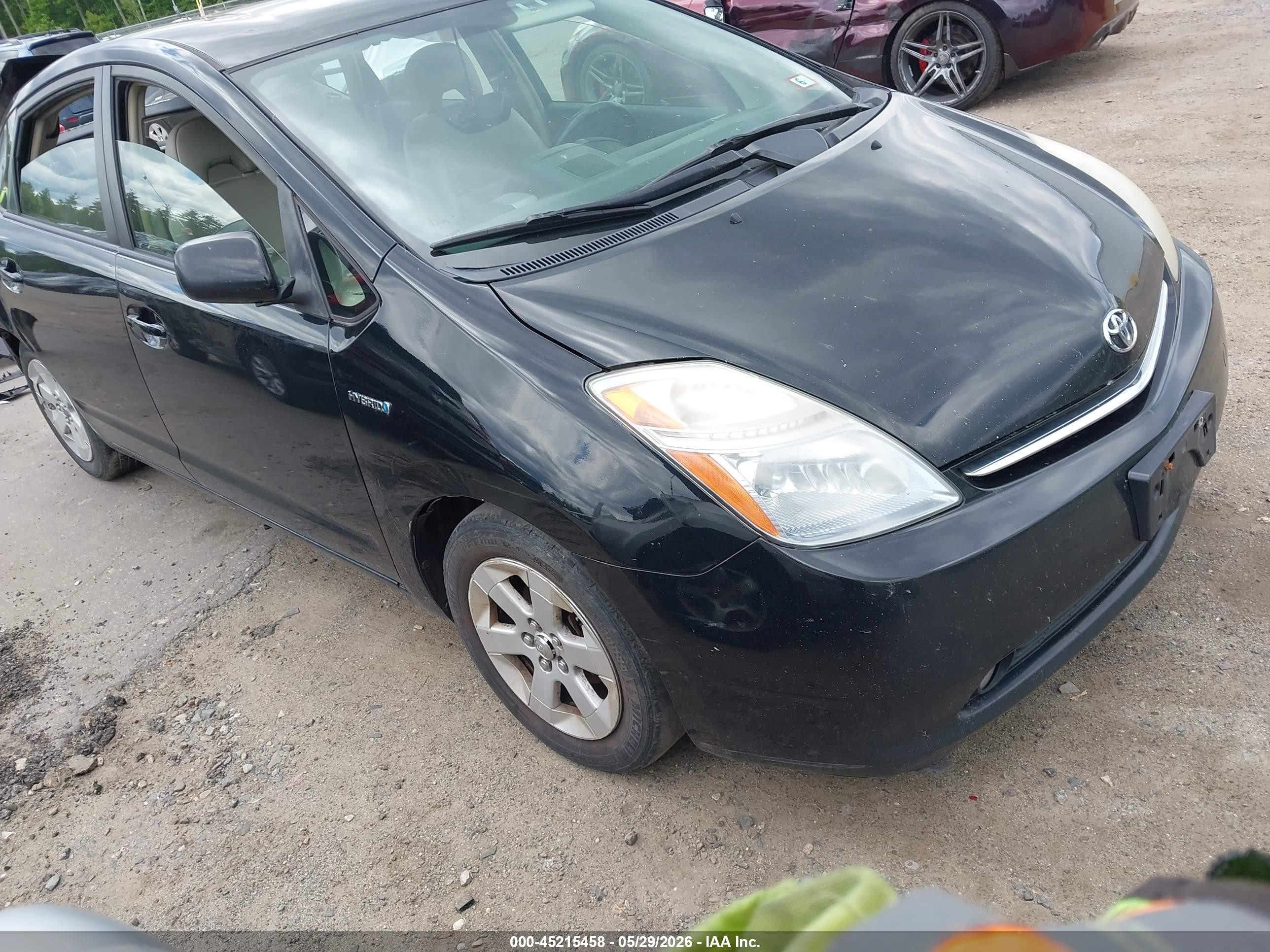 2007 Toyota Prius   Black vin: JTDKB20U977582943