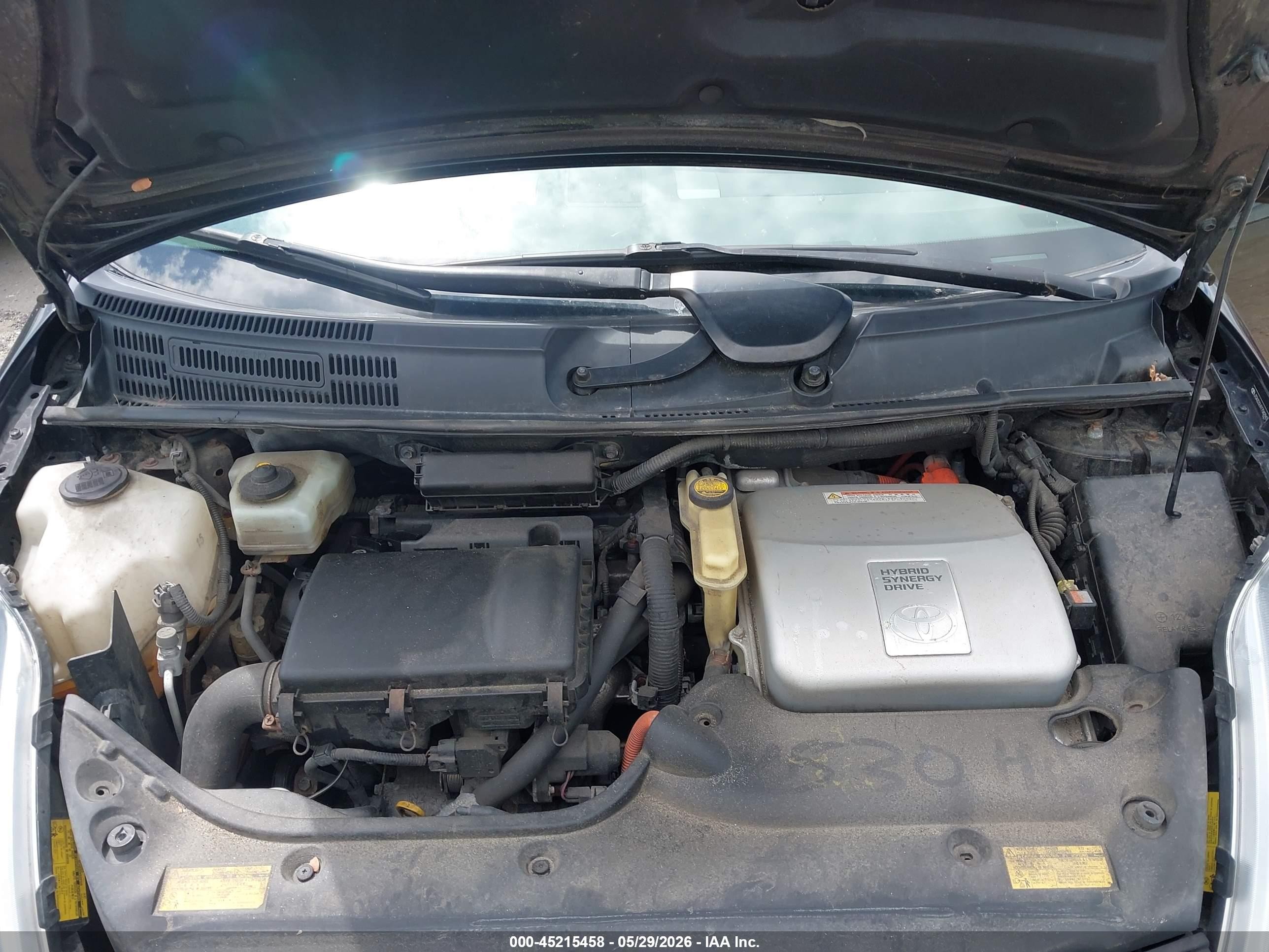 2007 Toyota Prius   Black vin: JTDKB20U977582943