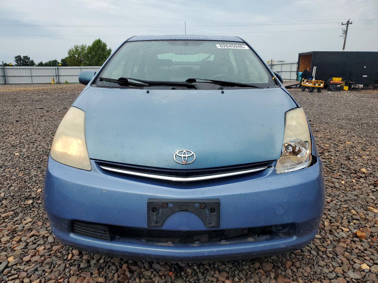 2007 Toyota Prius Base Blue vin: JTDKB20U977609283