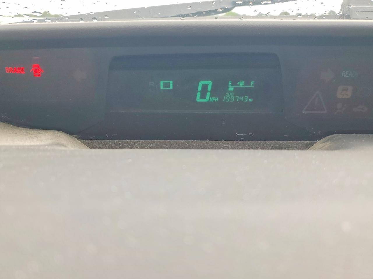 2007 Toyota Prius Base Blue vin: JTDKB20U977609283