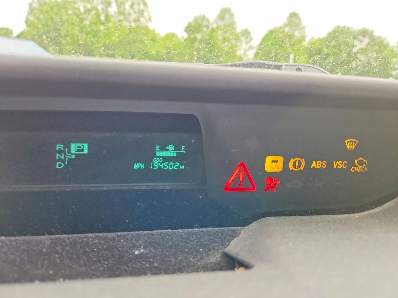 2007 Toyota Prius Base Blue vin: JTDKB20U977617254