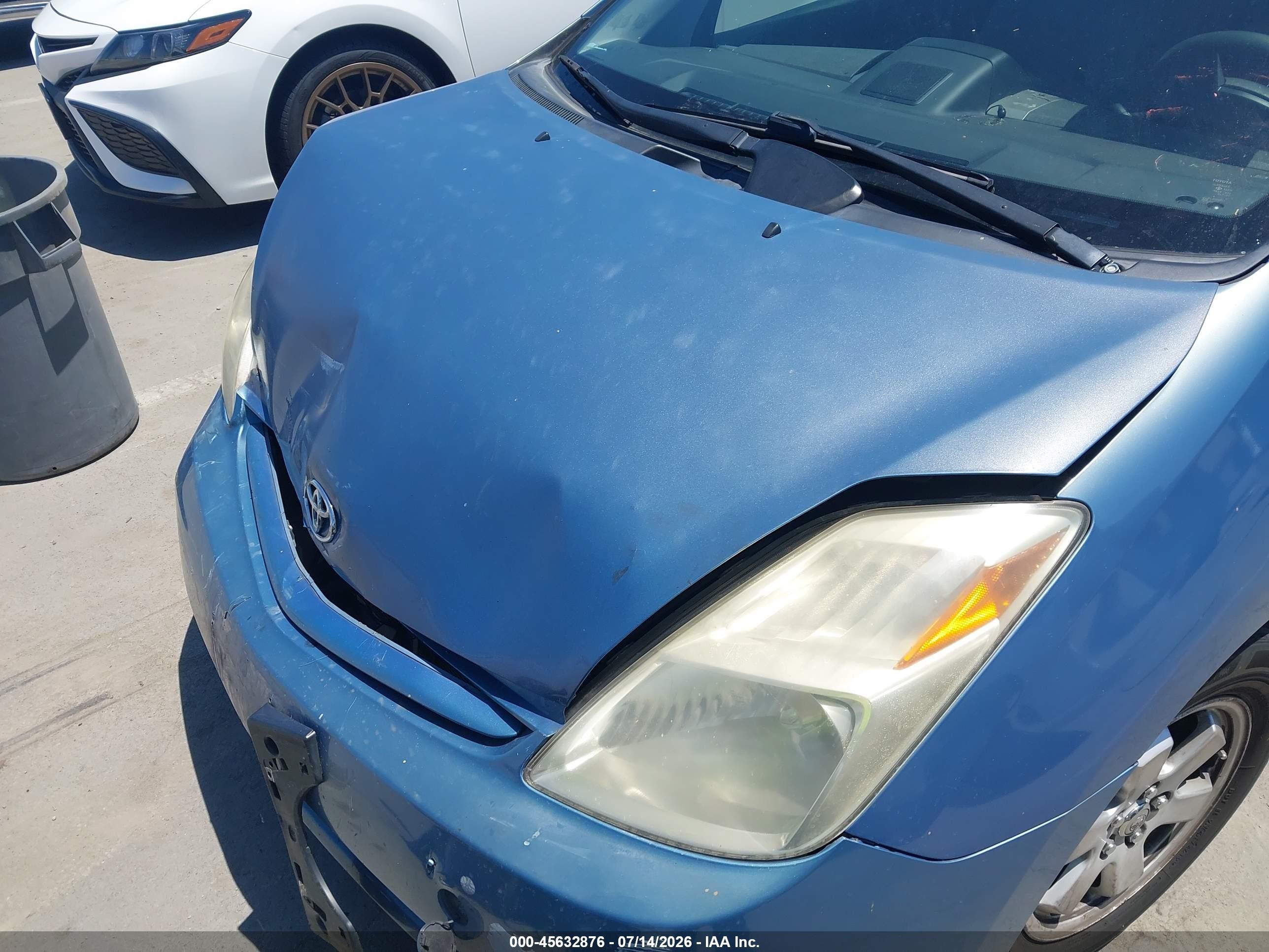 2007 Toyota Prius   Blue vin: JTDKB20U977618503