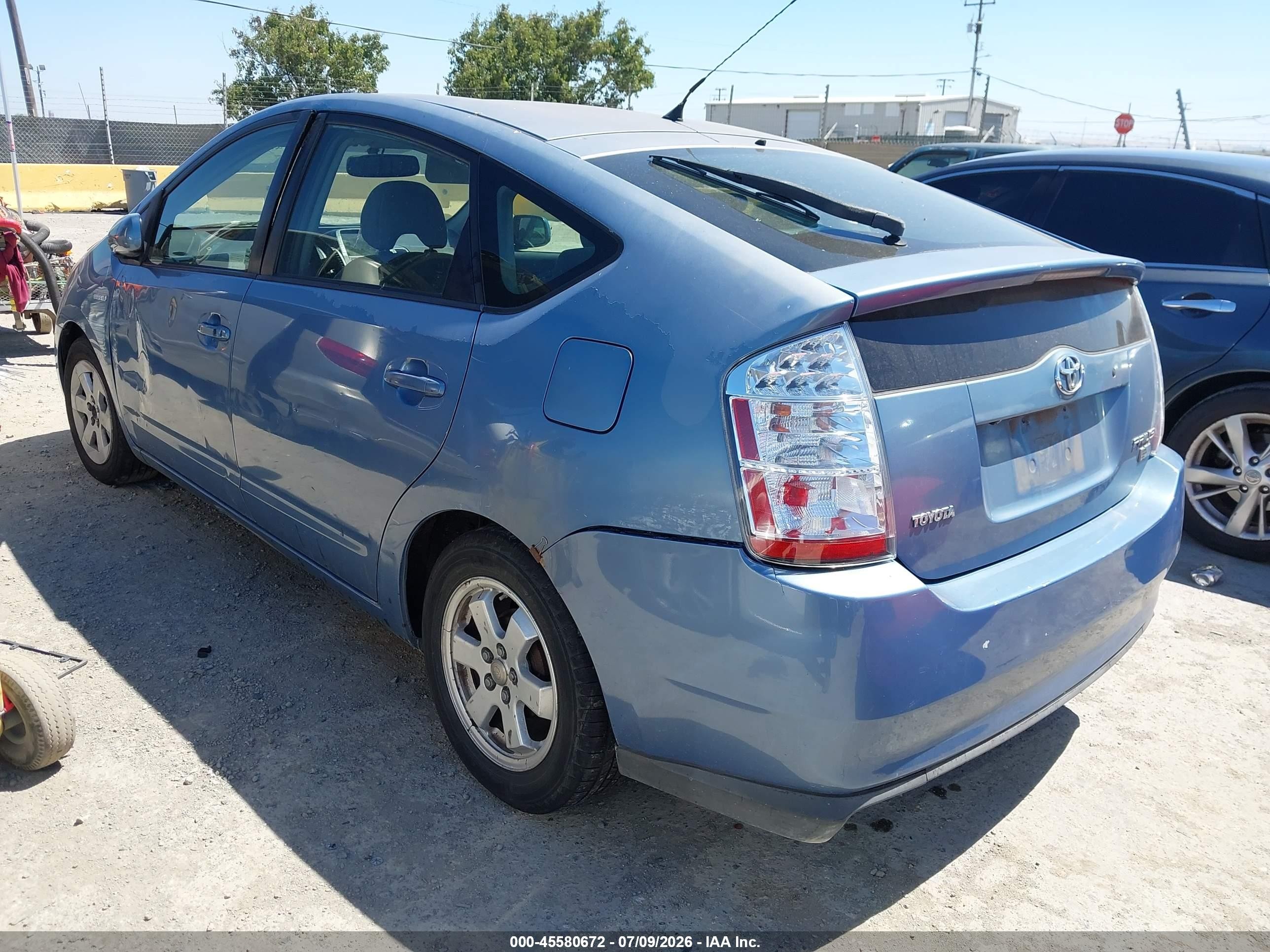 2007 Toyota Prius   Синий vin: JTDKB20U977624608