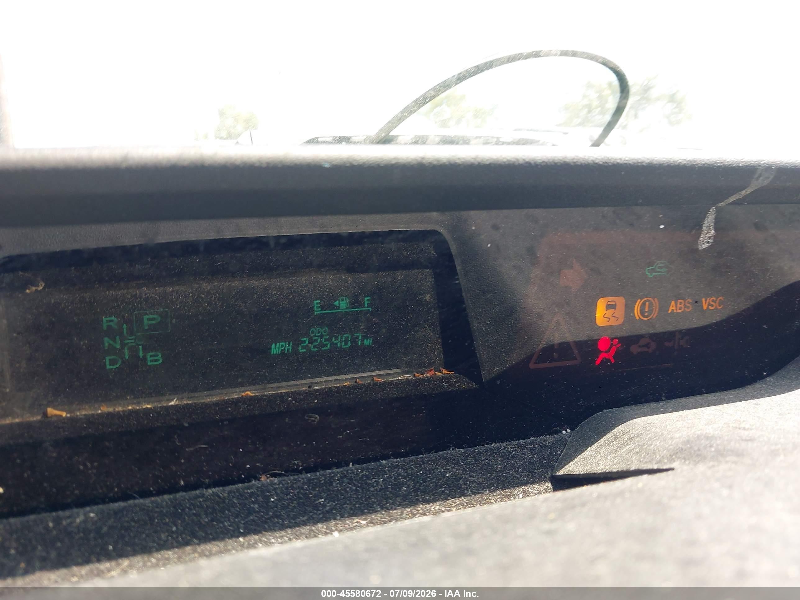 2007 Toyota Prius   Синий vin: JTDKB20U977624608