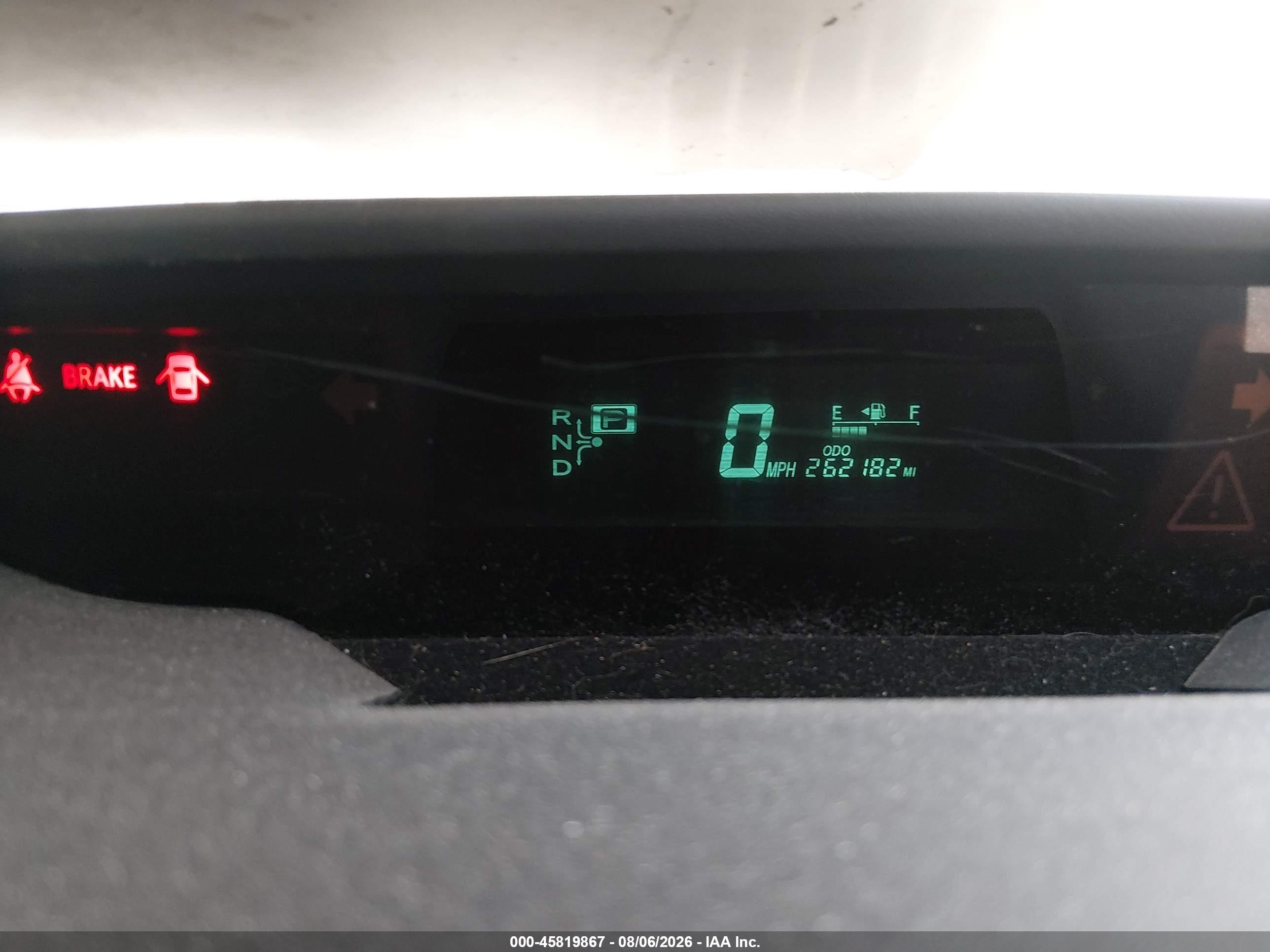 2007 Toyota Prius Silver vin: JTDKB20U977628559