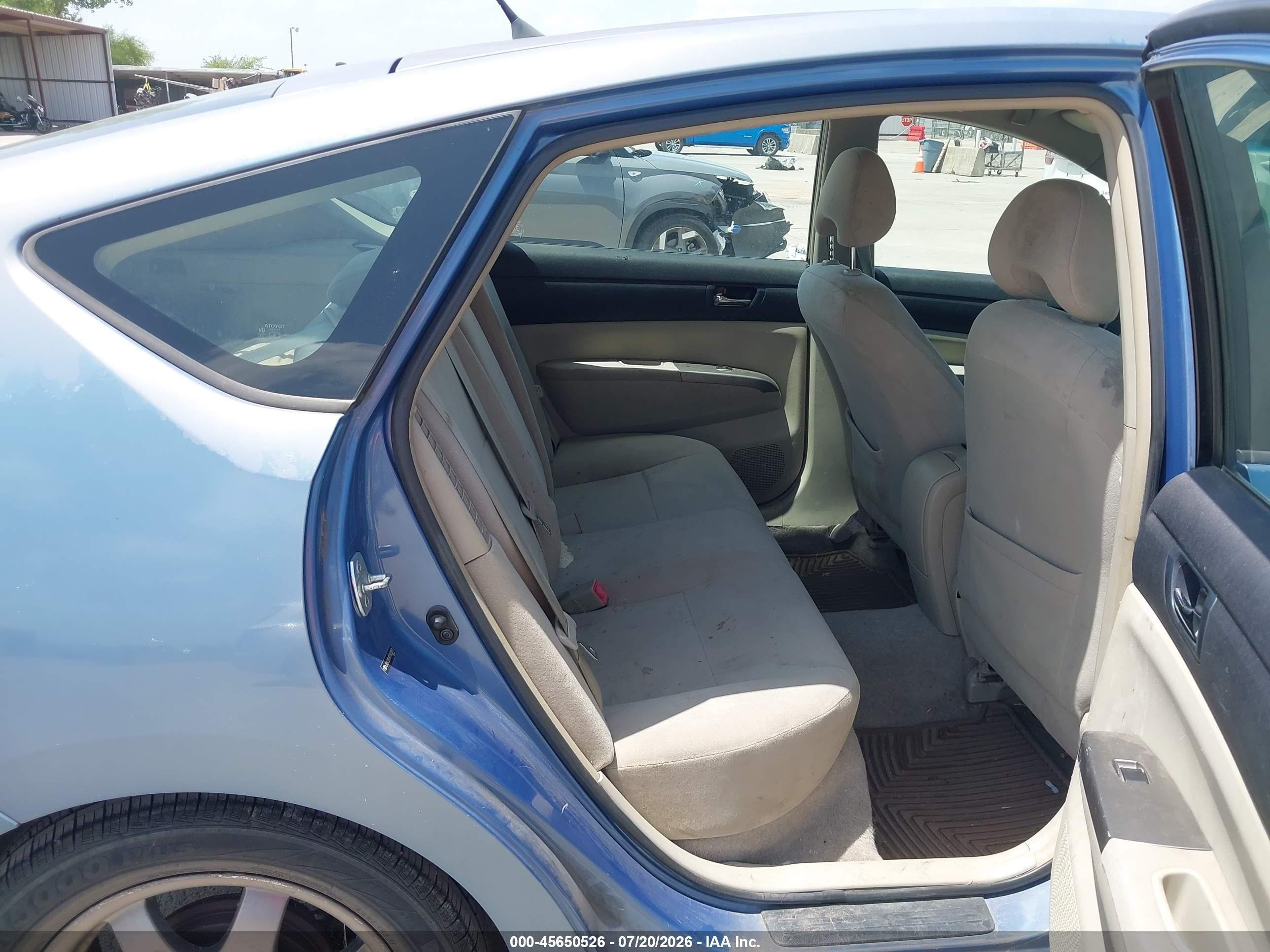 2007 Toyota Prius Touring Blue vin: JTDKB20U977632871