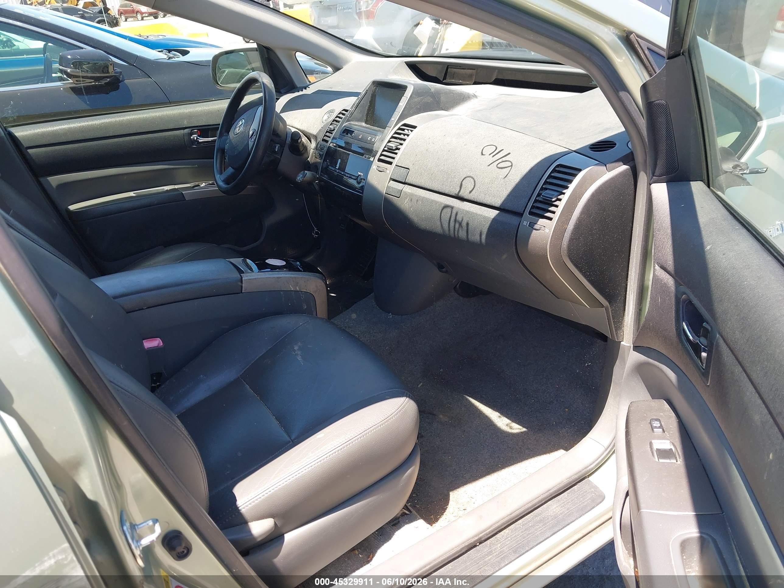 2007 Toyota Prius   Green vin: JTDKB20U977640873
