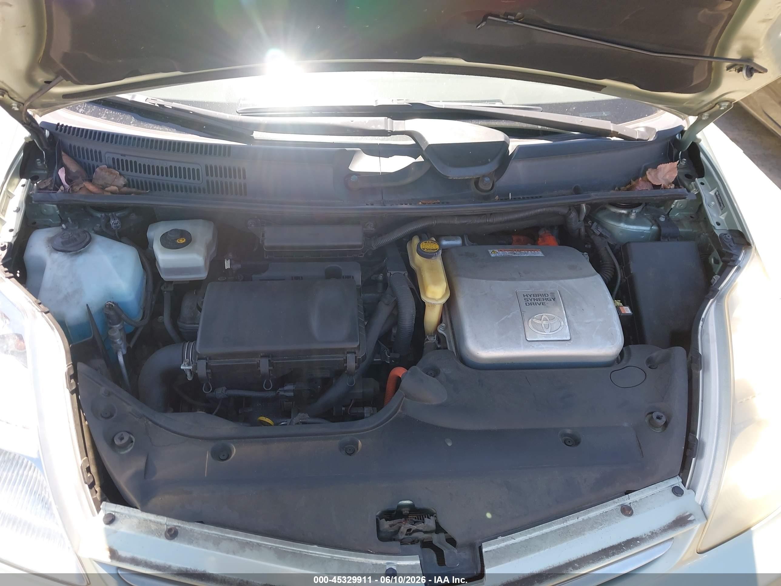 2007 Toyota Prius   Green vin: JTDKB20U977640873