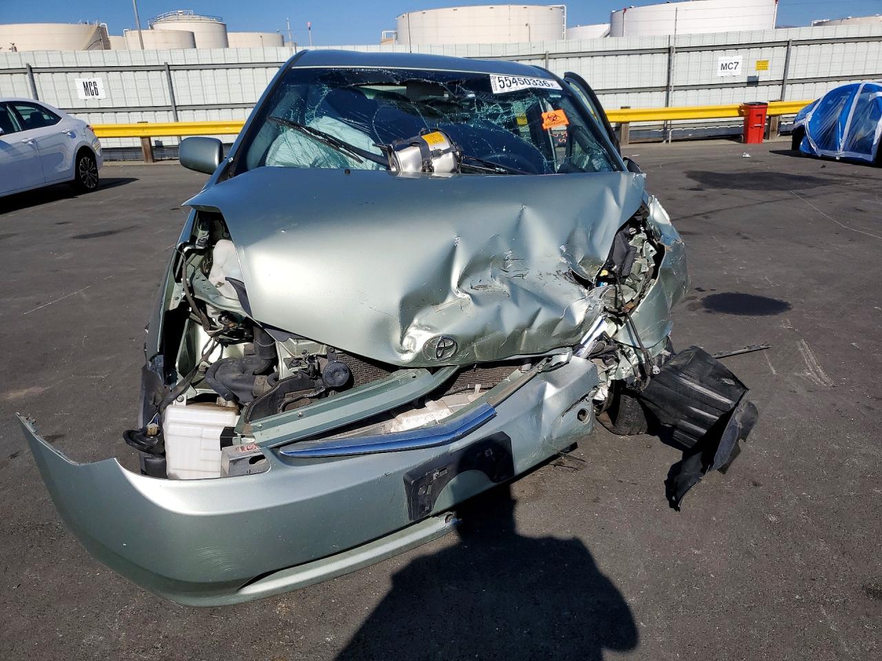 2007 Toyota Prius Base Зеленый vin: JTDKB20U977645295