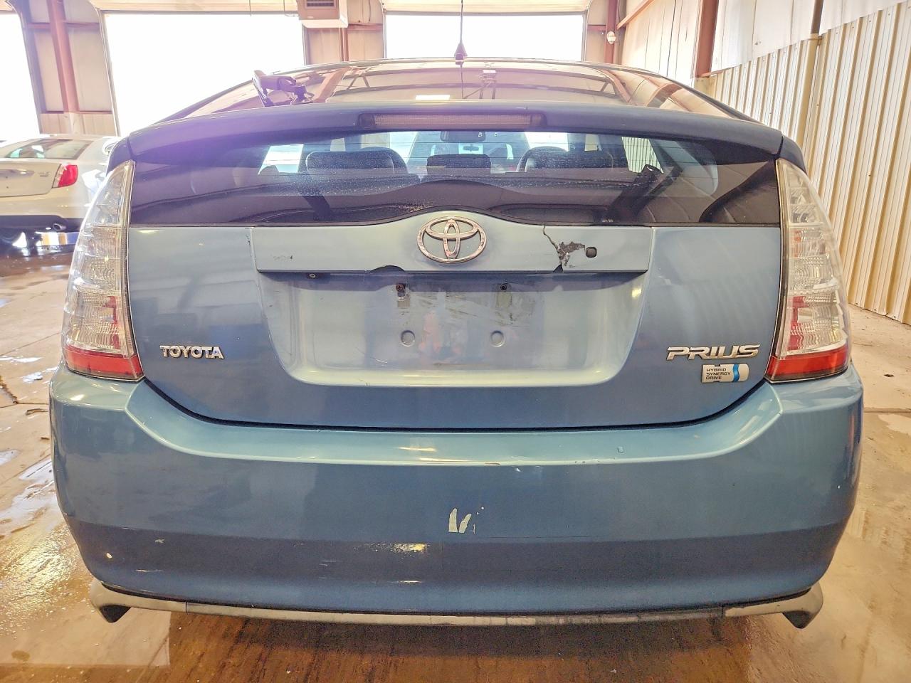 2007 Toyota Prius Base Blue vin: JTDKB20U977681360