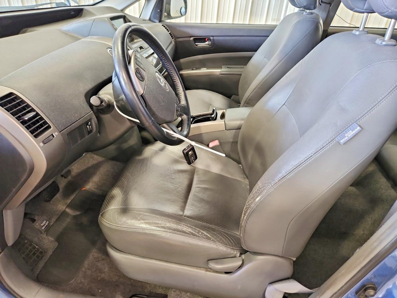 2007 Toyota Prius Base Blue vin: JTDKB20U977681360