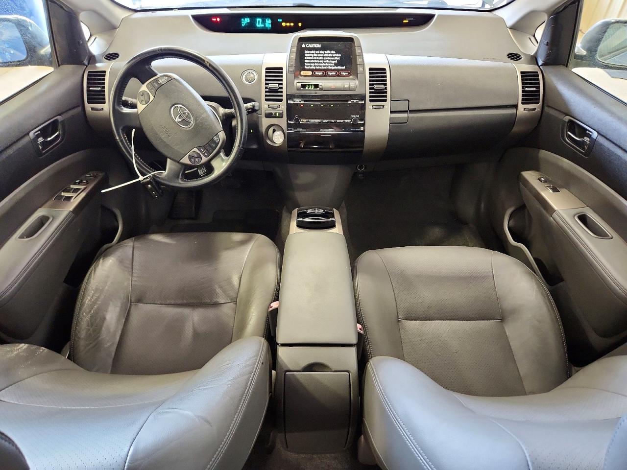 2007 Toyota Prius Base Blue vin: JTDKB20U977681360