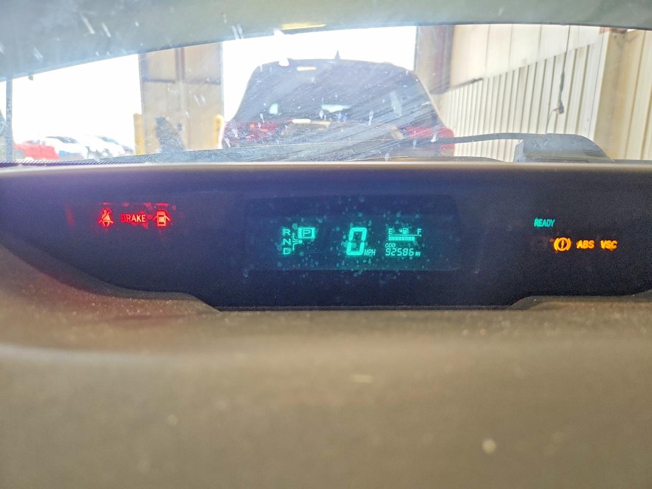2007 Toyota Prius Base Blue vin: JTDKB20U977681360