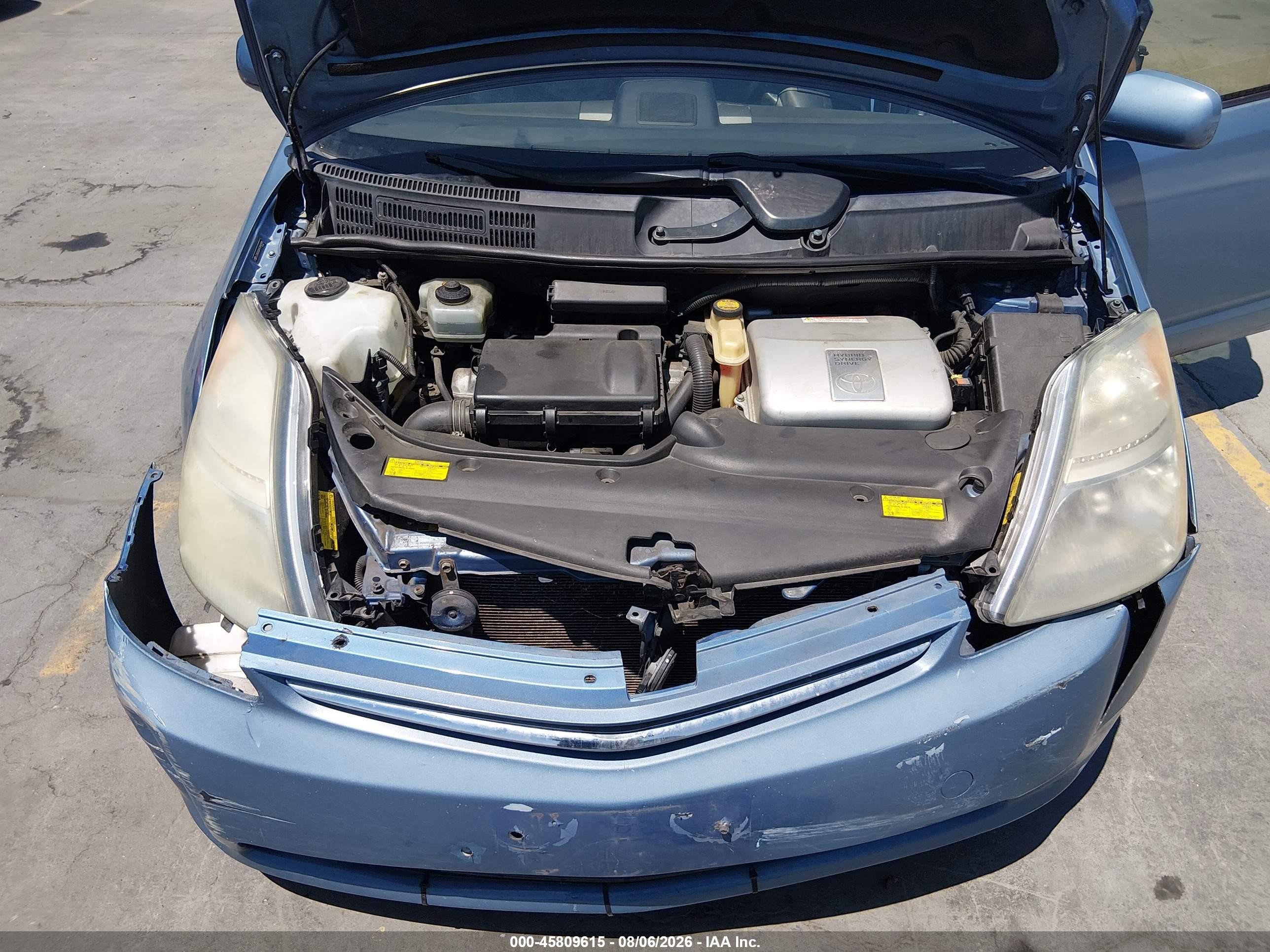 2007 Toyota Prius Touring Blue vin: JTDKB20U977690995