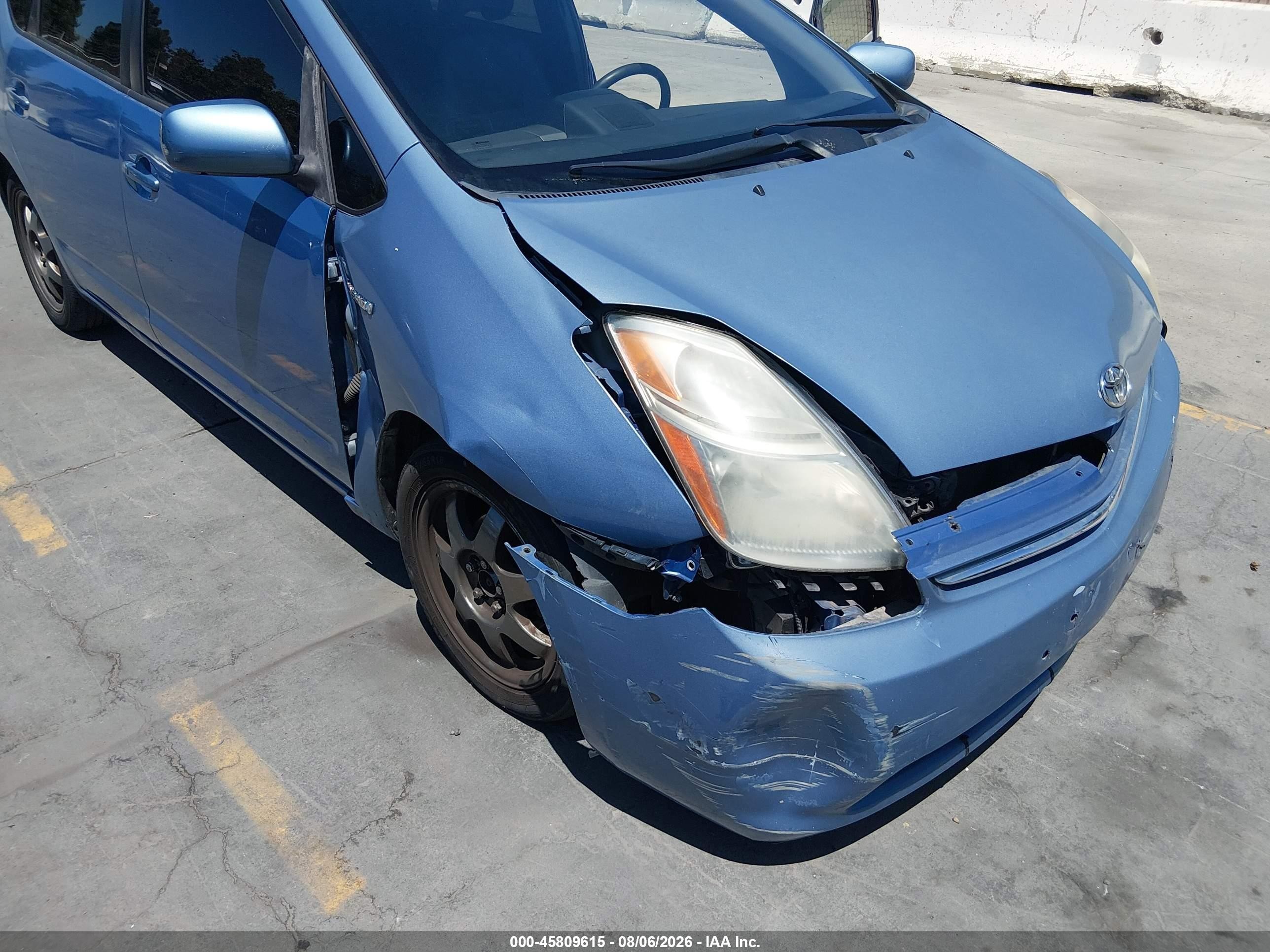 2007 Toyota Prius Touring Blue vin: JTDKB20U977690995