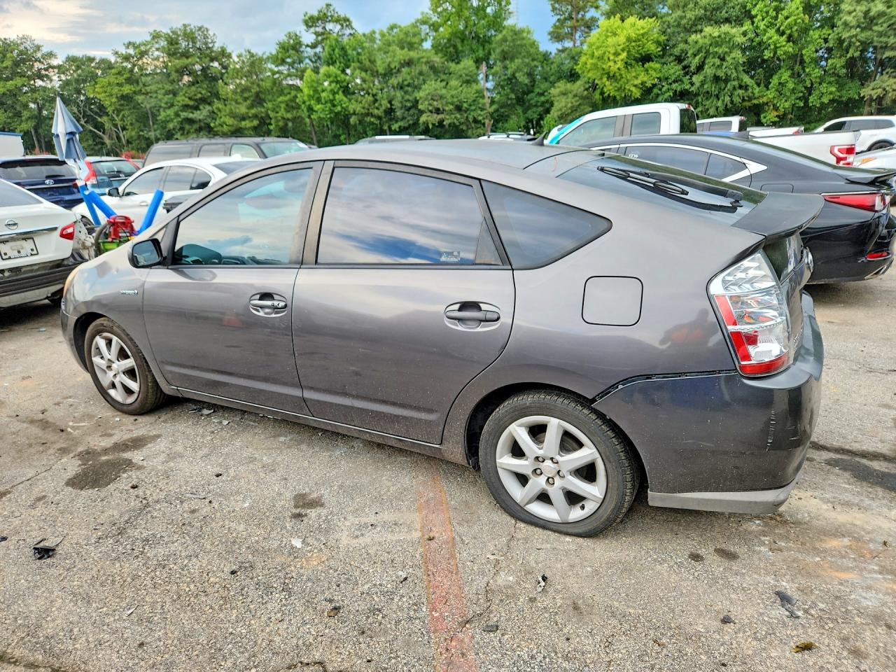2008 Toyota Prius Touring Charcoal vin: JTDKB20U983296924