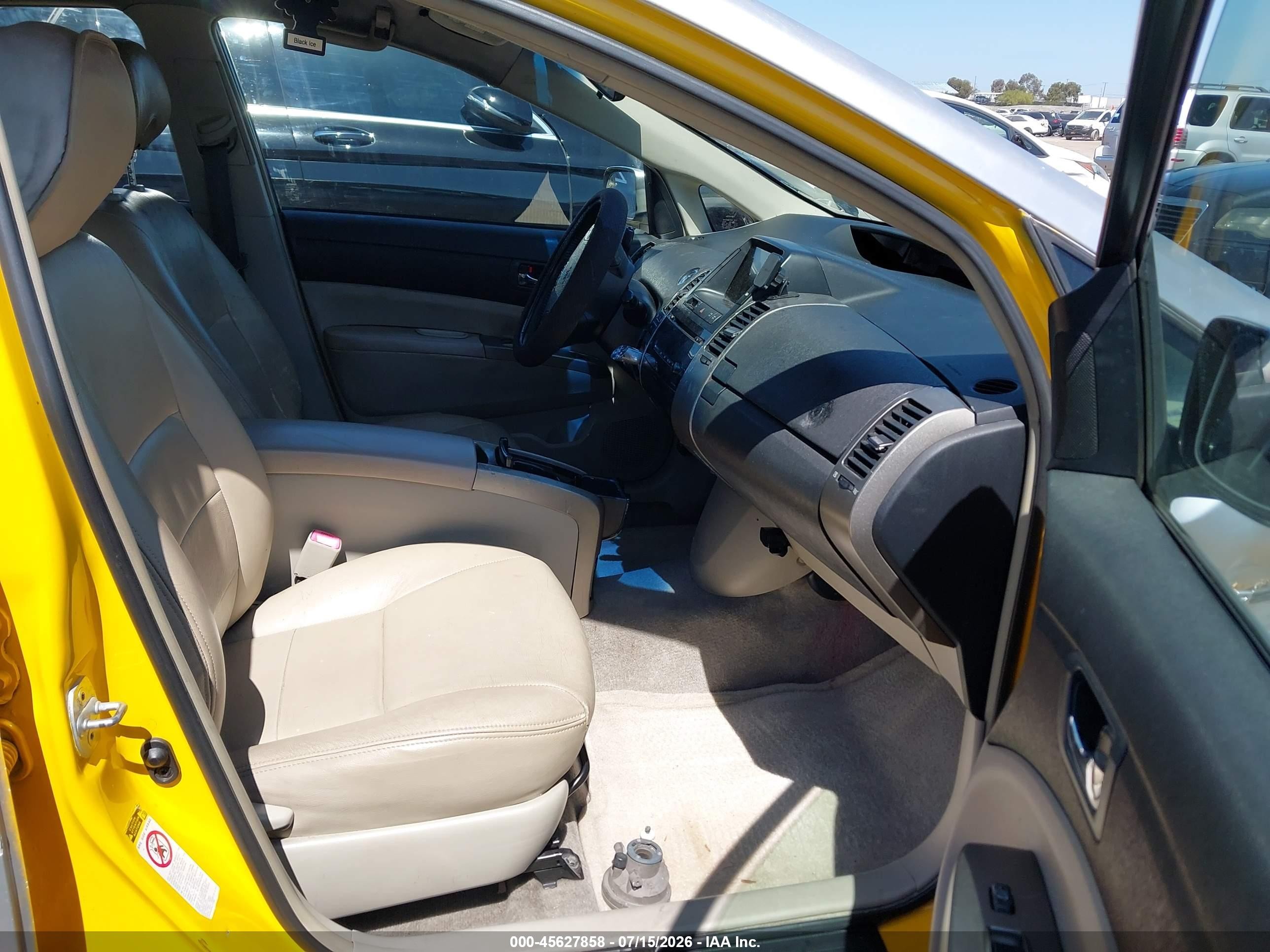 2008 Toyota Prius   Silver vin: JTDKB20U983313902