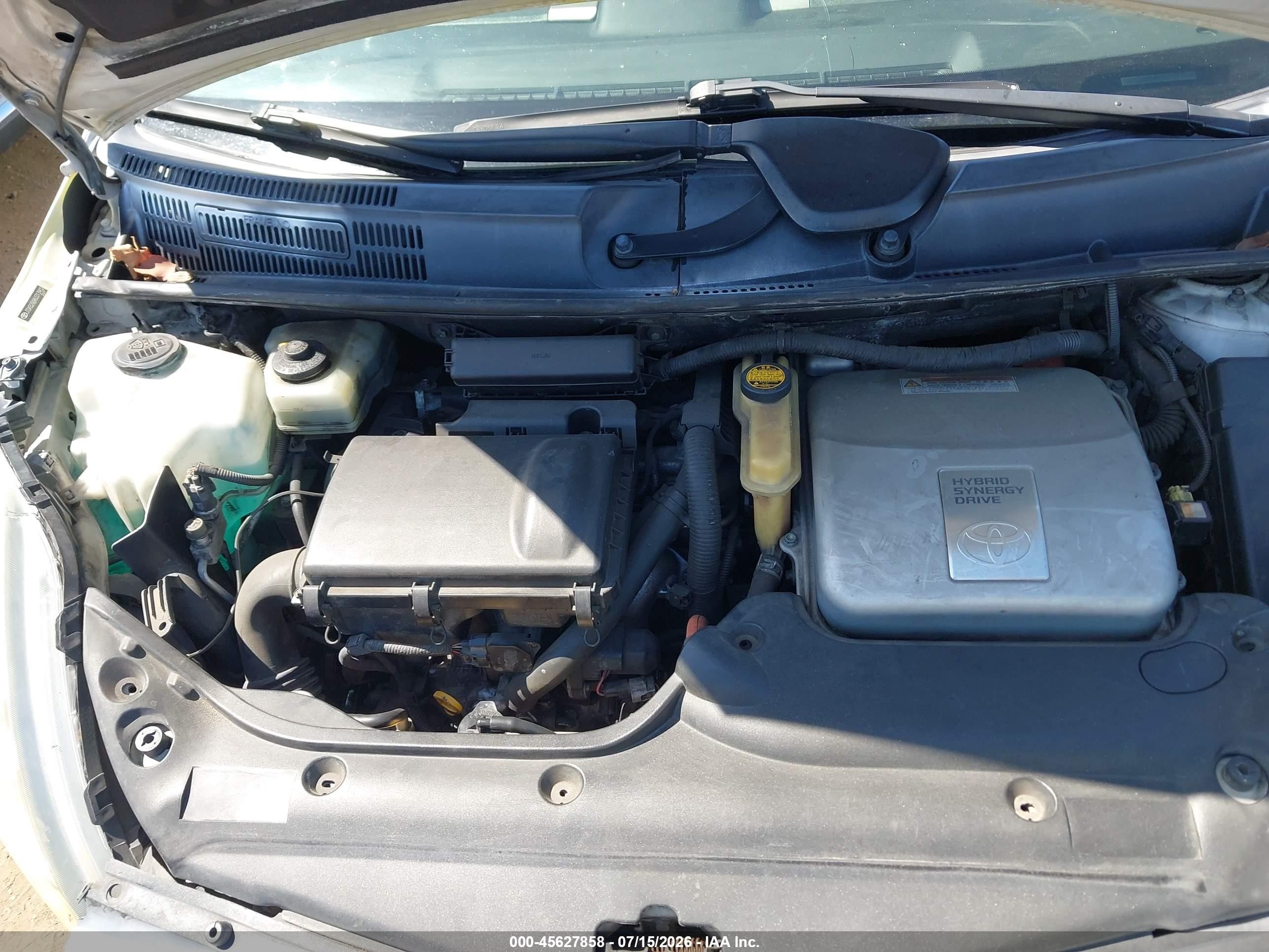 2008 Toyota Prius   Silver vin: JTDKB20U983313902