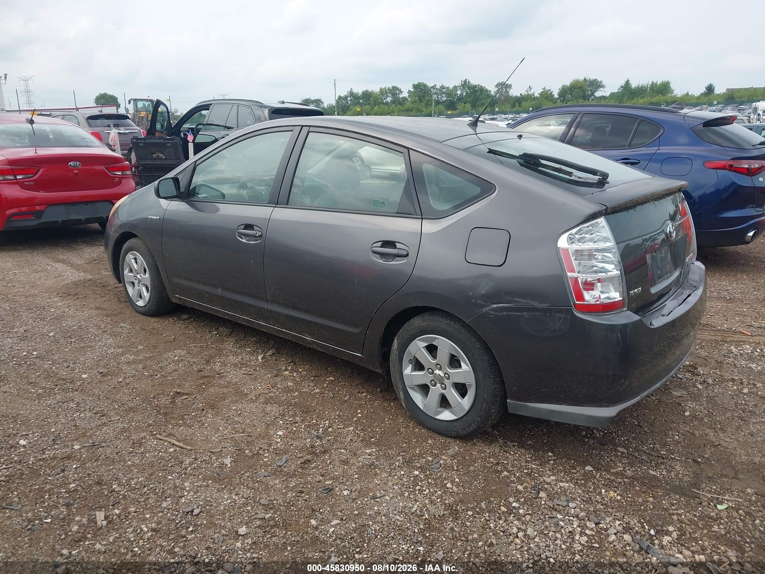 2008 Toyota Prius   Серый vin: JTDKB20U983314452