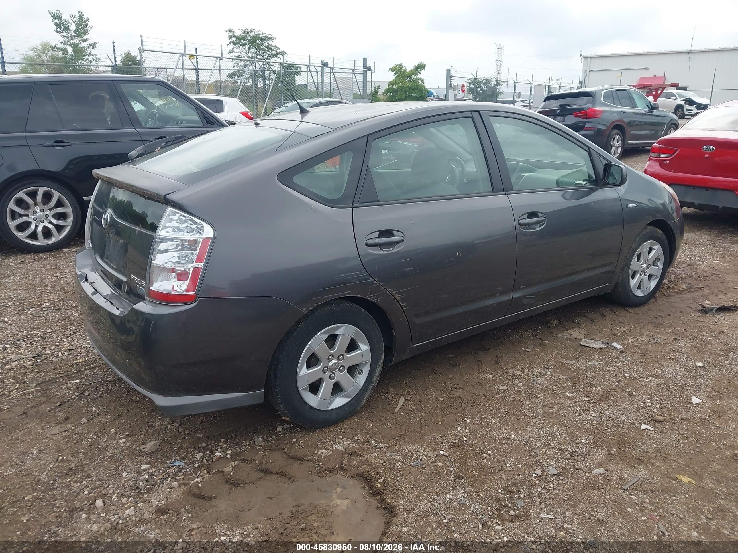 2008 Toyota Prius   Серый vin: JTDKB20U983314452