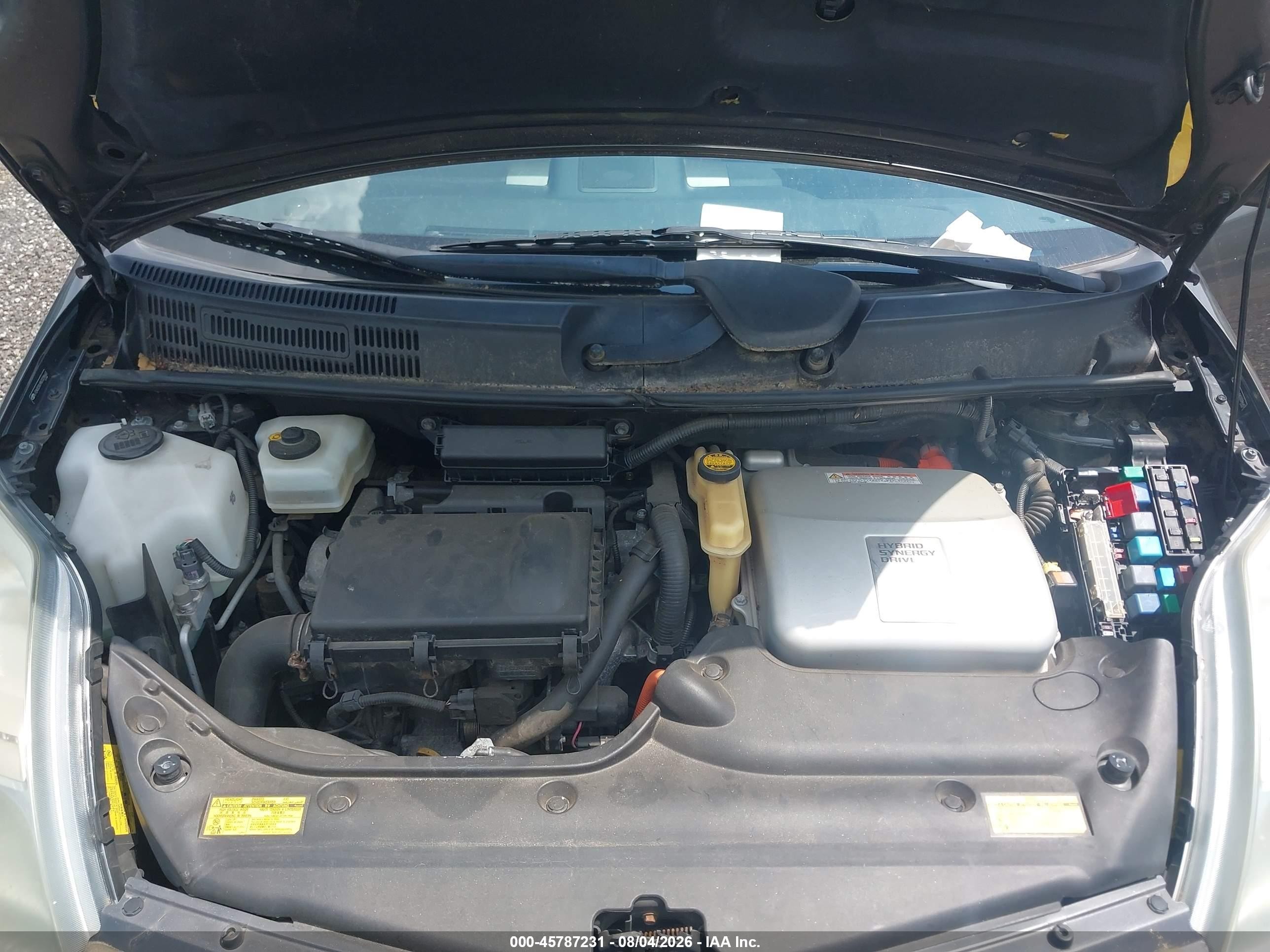 2008 Toyota Prius   Gray vin: JTDKB20U983328660