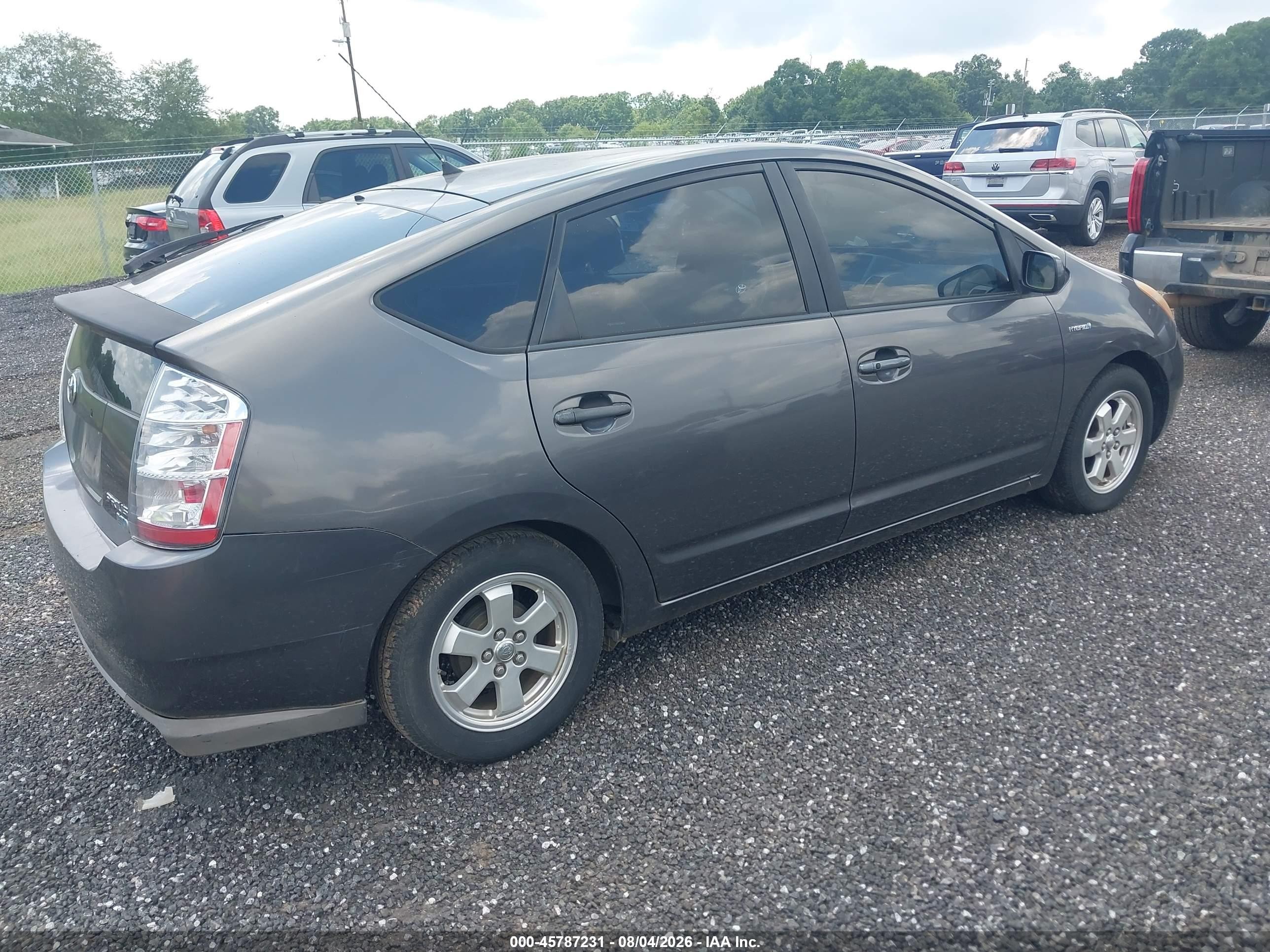 2008 Toyota Prius   Gray vin: JTDKB20U983328660