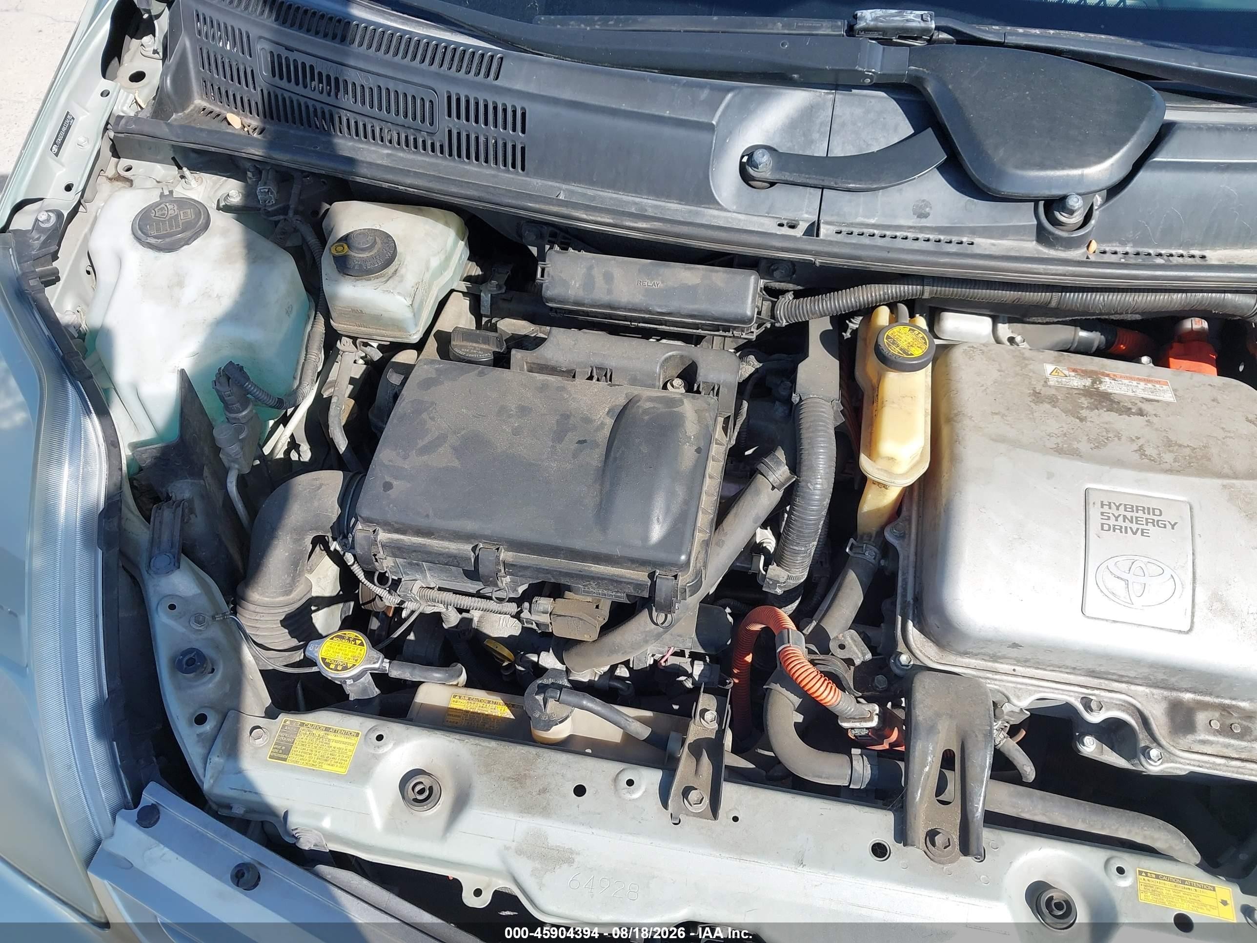 2008 Toyota Prius   Green vin: JTDKB20U983334782