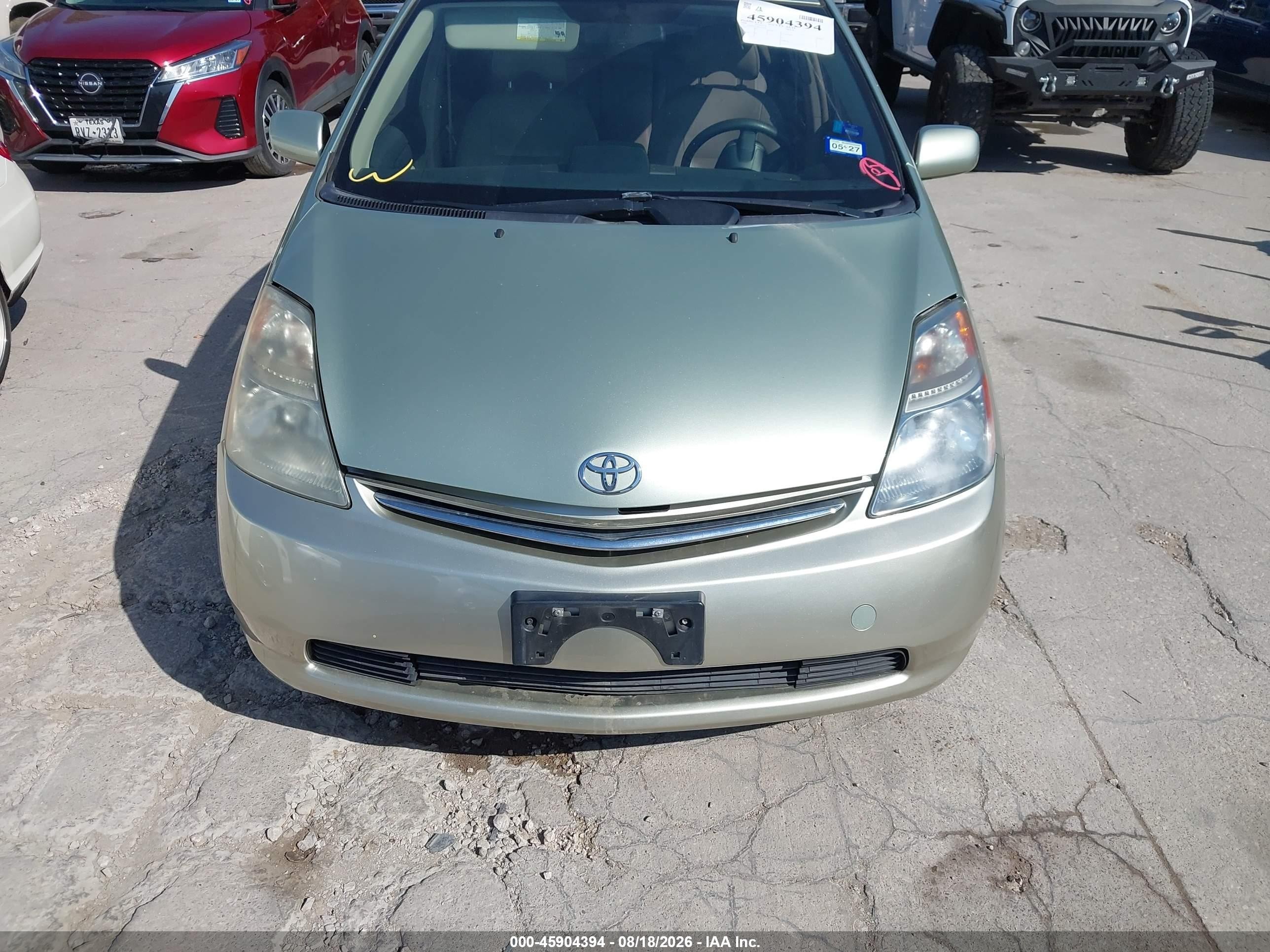 2008 Toyota Prius   Green vin: JTDKB20U983334782