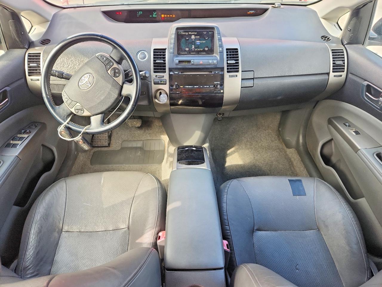 2008 Toyota Prius Base Red vin: JTDKB20U983336113