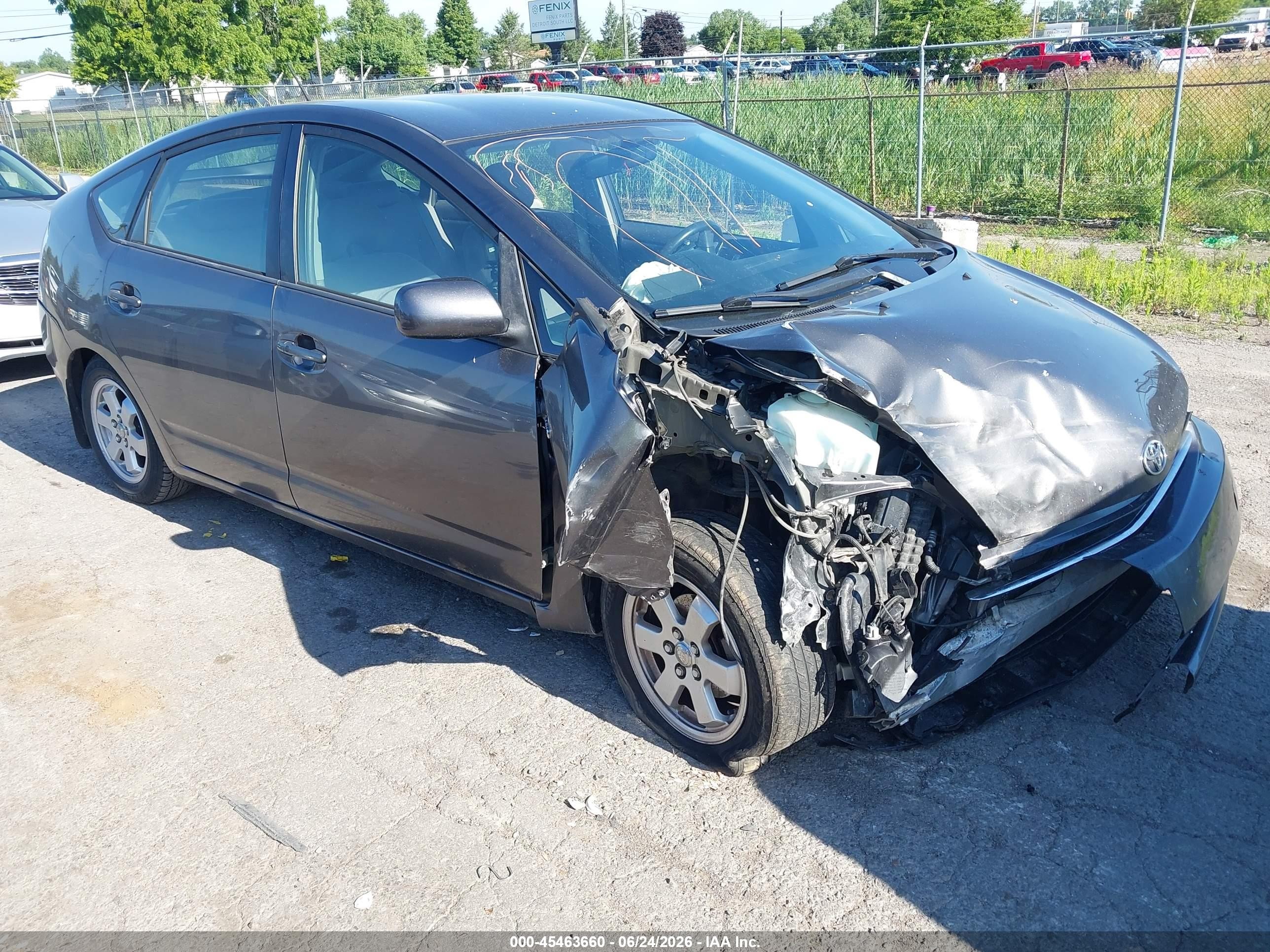 2008 Toyota Prius   Серый vin: JTDKB20U983336399