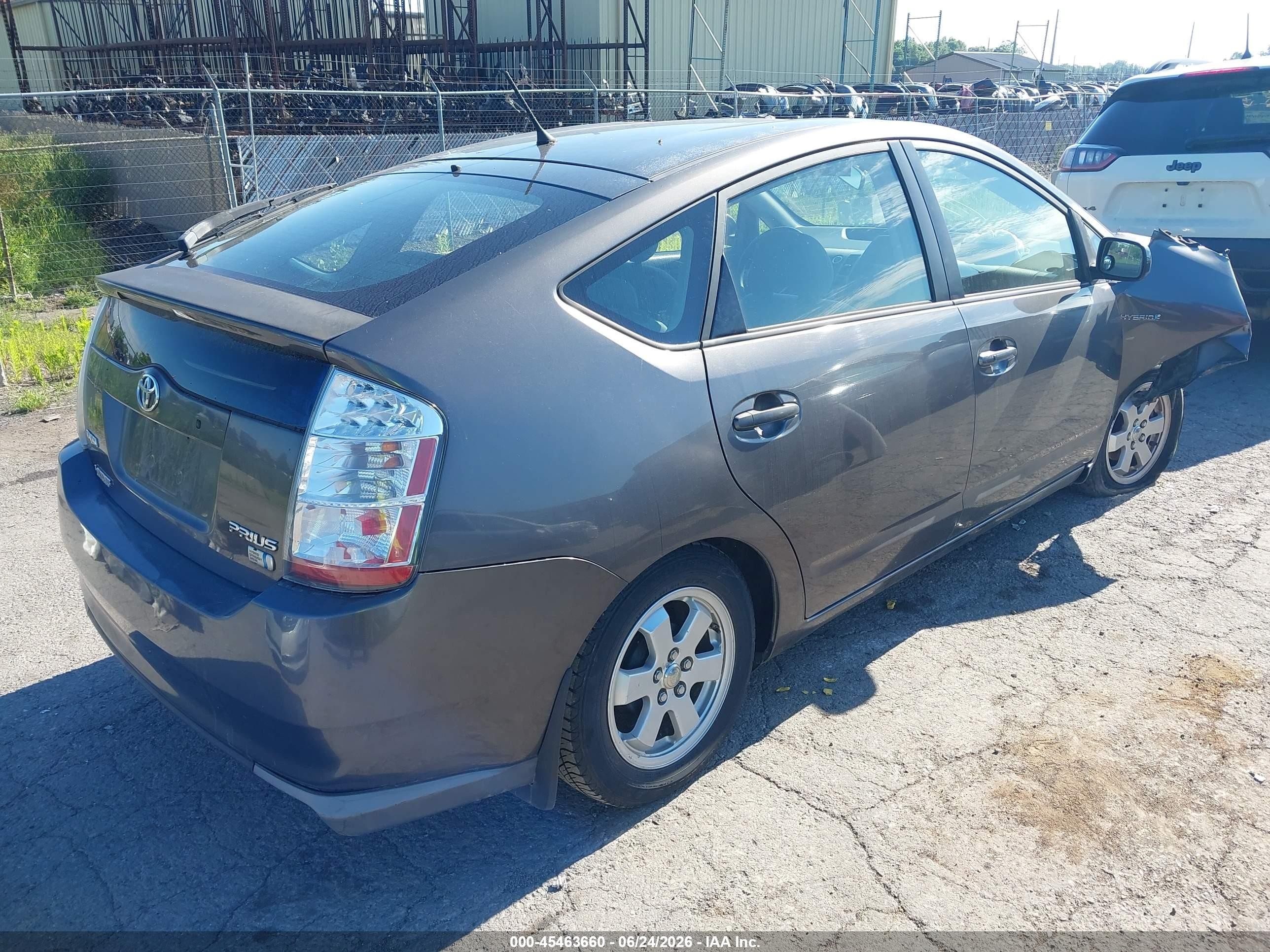 2008 Toyota Prius   Серый vin: JTDKB20U983336399