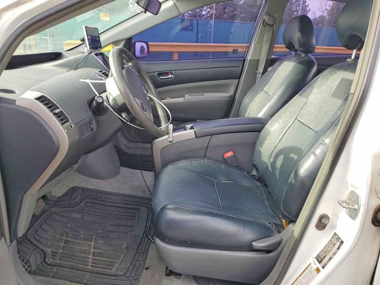 2008 Toyota Prius Base Белый vin: JTDKB20U983338329