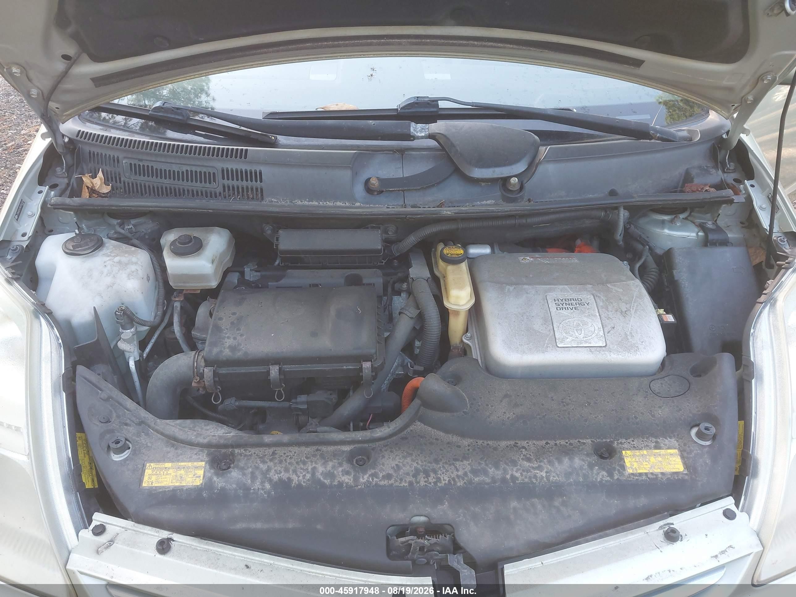 2008 Toyota Prius Touring Green vin: JTDKB20U983341005